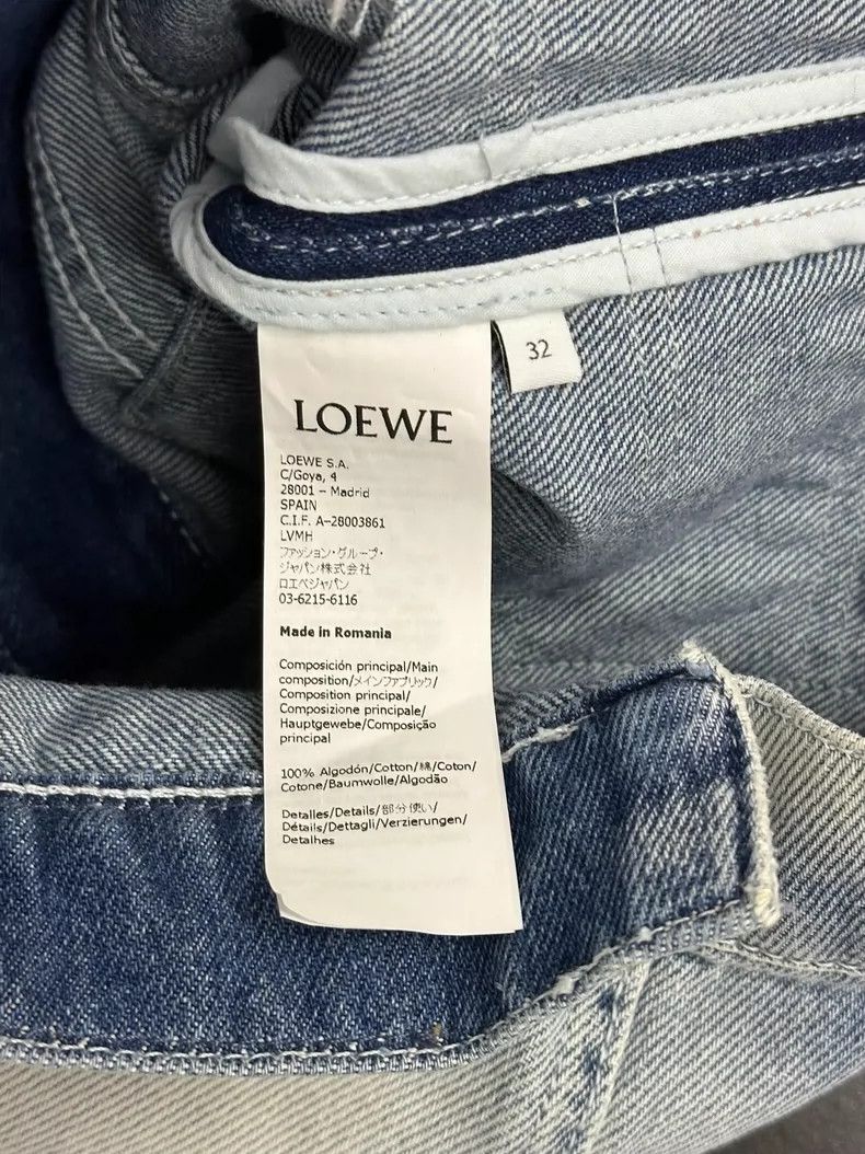 Loewe LOEWE Paula Ibiza patchwork printed denim jacket Size S / US 4 / IT 40 - 6 Thumbnail