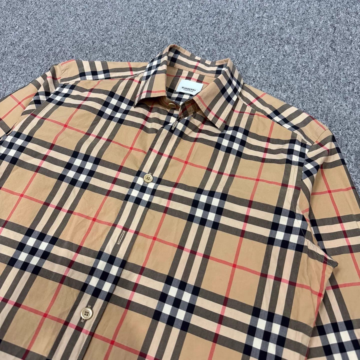 Burberry Burberry Check LS Shirt S 99 New Size US S / EU 44-46 / 1 - 3 Thumbnail