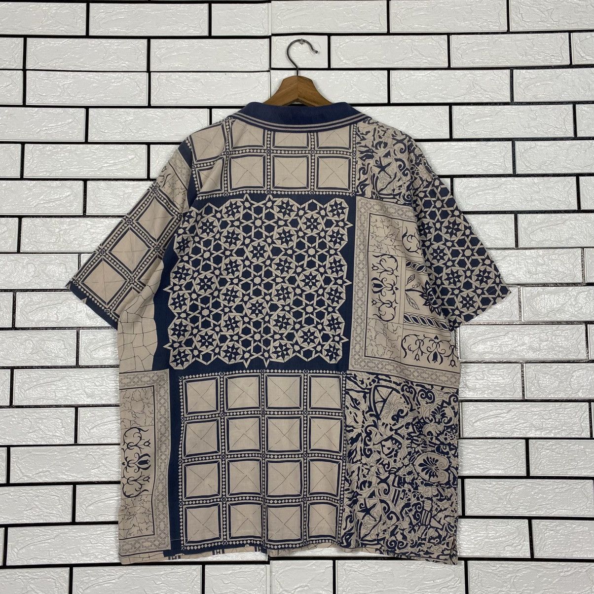 Japanese Brand Sportswear Parco Shirt Button Jacket Navajo Full Print Size US L / EU 52-54 / 3 - 9 Thumbnail