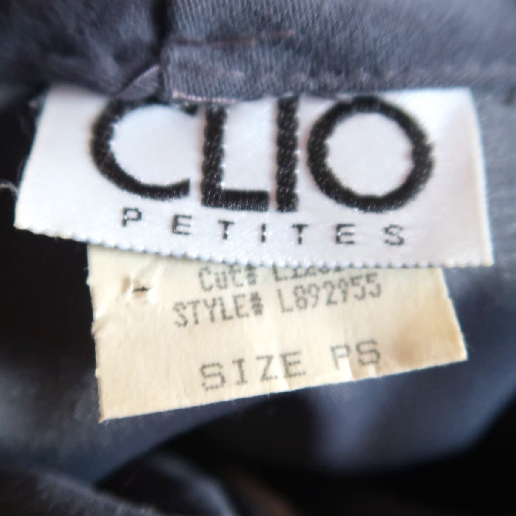 Vintage VINTAGE Clio Jacket Grey Zip Front 90s Petite Womens Small Long Sleeve Solid Faux Suede Polyester - Mens? Size S / US 4 / IT 40 - 6 Thumbnail