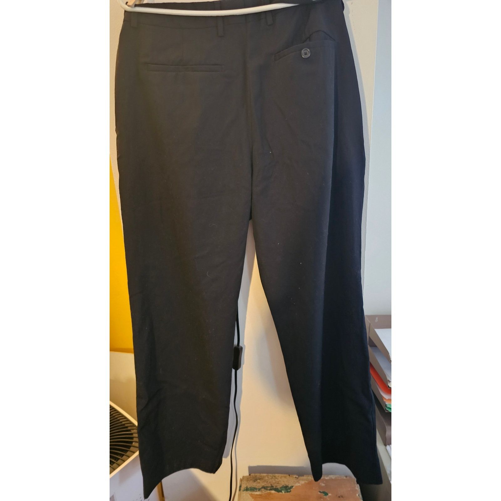 Banana Republic Banana Republic Black Men's Pants - 34x30 - Slight Wear Size US 34 / EU 50 - 3 Thumbnail