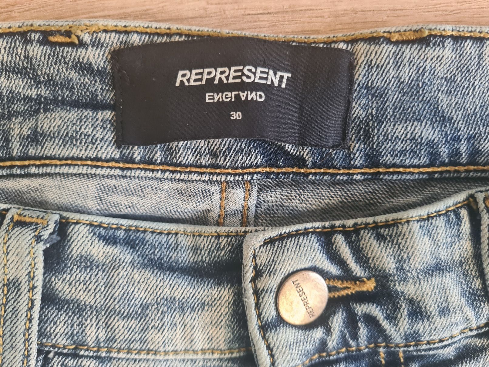 Represent Clo. Represent × Denim × Pants Size US 30 / EU 46 - 7 Thumbnail