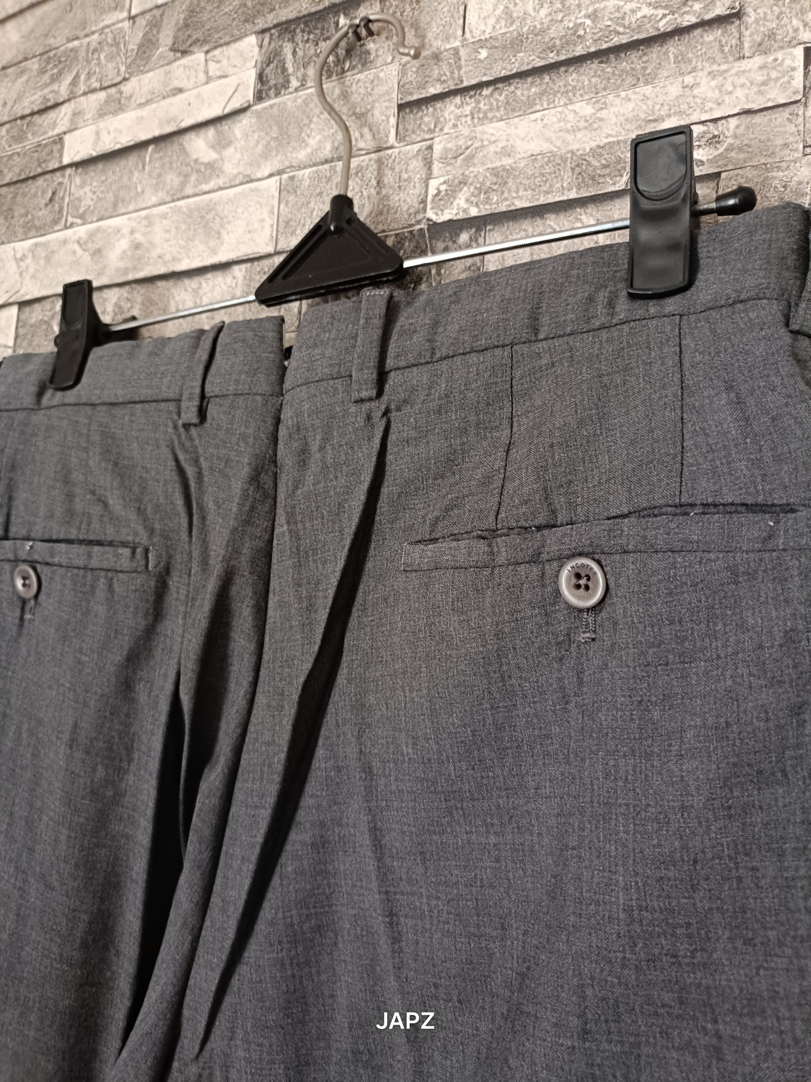 Incotex Incotex Venezia wool slim fit tuxedo trousers preppy style Size US 28 / EU 44 - 4 Thumbnail