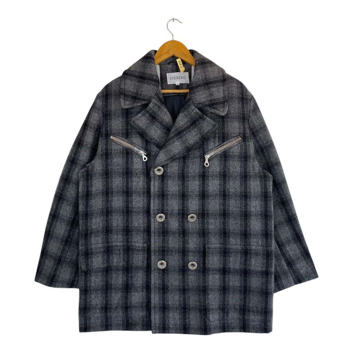 Iceberg Iceberg x Peanuts "The Great American Dream" Wool Coat Size US L / EU 52-54 / 3 - 1 Thumbnail