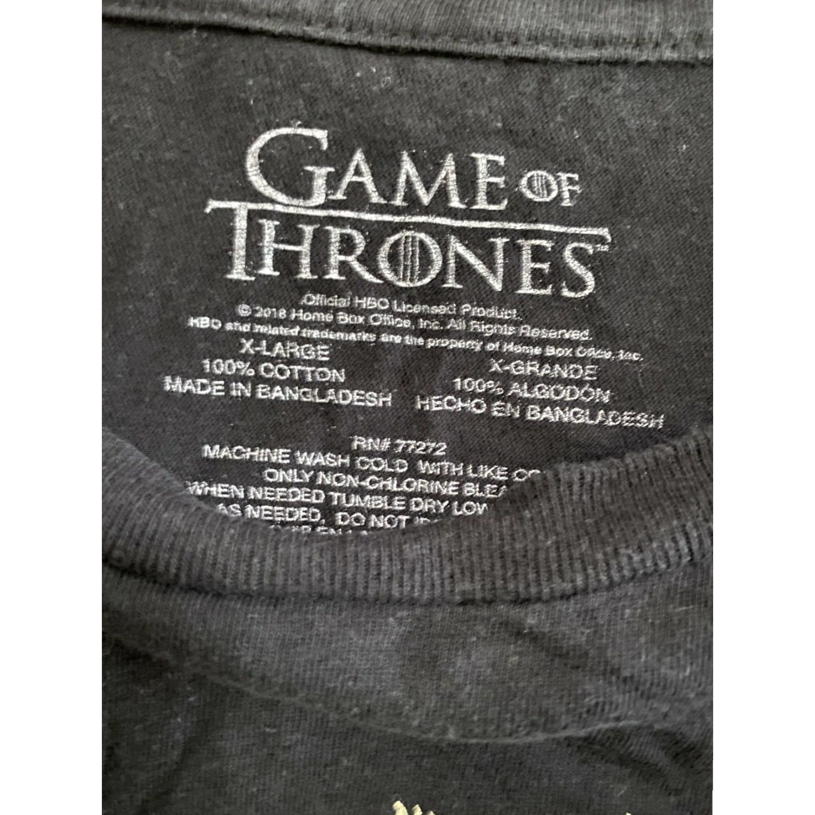 Vintage Game Of Thrones TYRION LANNISTER I DRINK AND I KNOW THINGS T-Shirt XL Size US XL / EU 56 / 4 - 3 Thumbnail