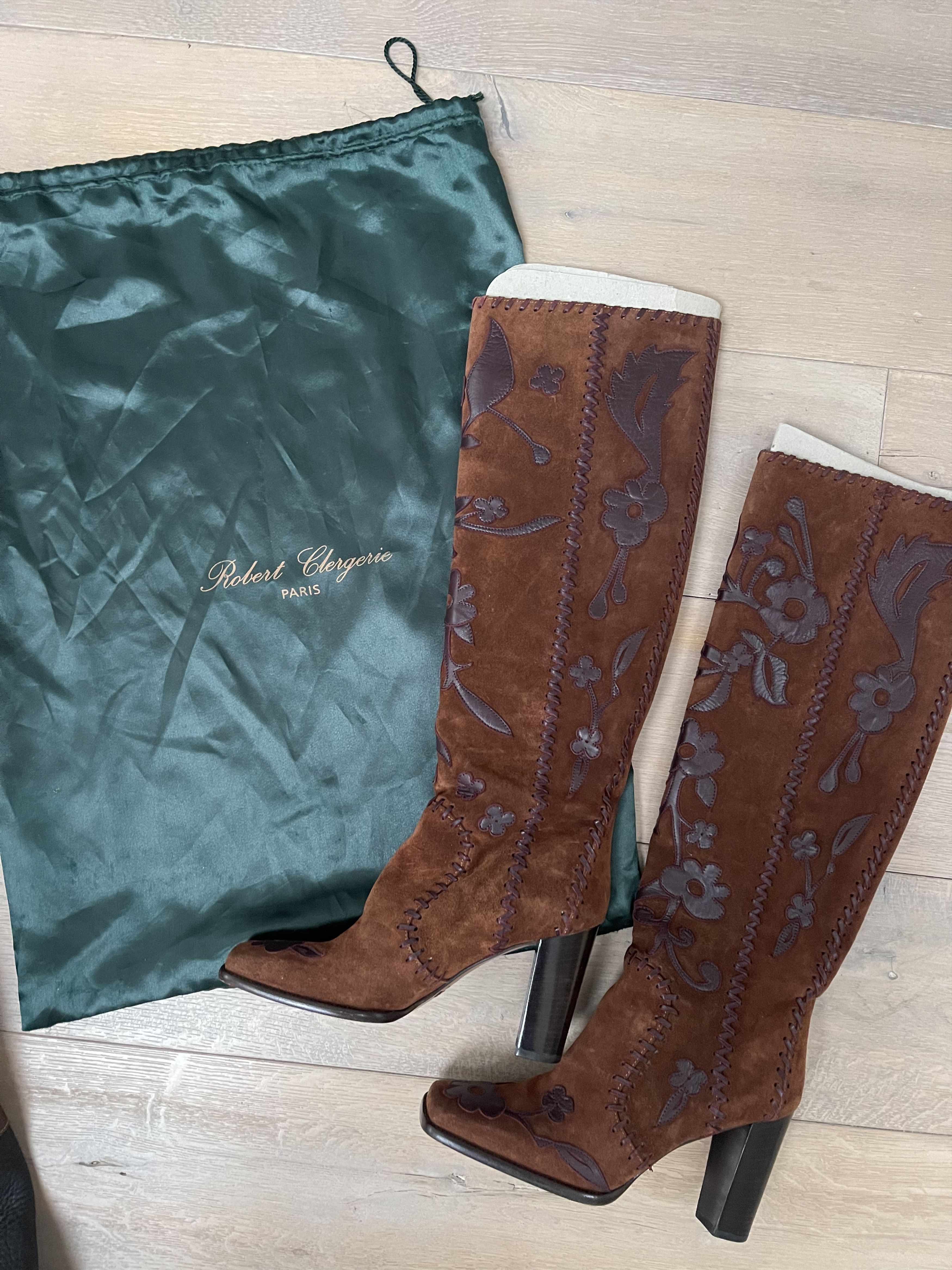 Dolce & Gabbana Dolce & Gabbana Runway Appliqued Boots Size US 8 / IT 38 - 2 Thumbnail