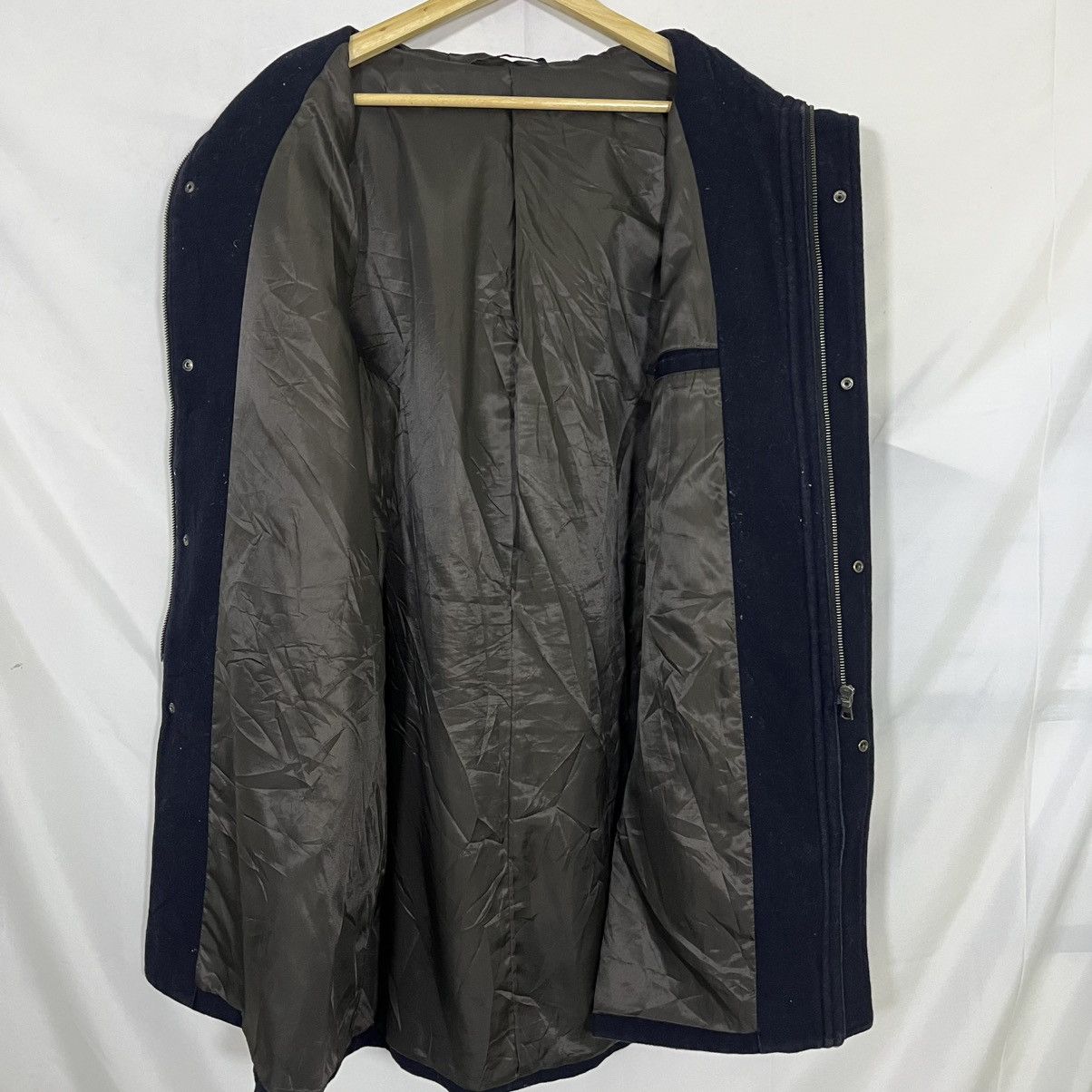 GU GU WOOL LONG HOODED JACKET Size US XL / EU 56 / 4 - 4 Thumbnail