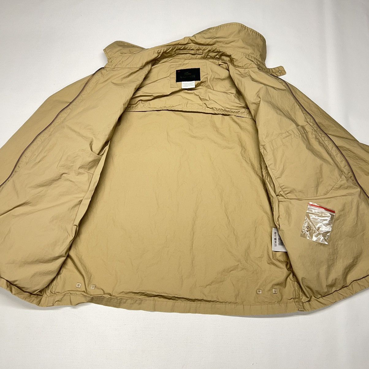 Lacoste Lacoste Jacket Logo Zip Up Coat Coach Work Herrington Size US M / EU 48-50 / 2 - 7 Thumbnail