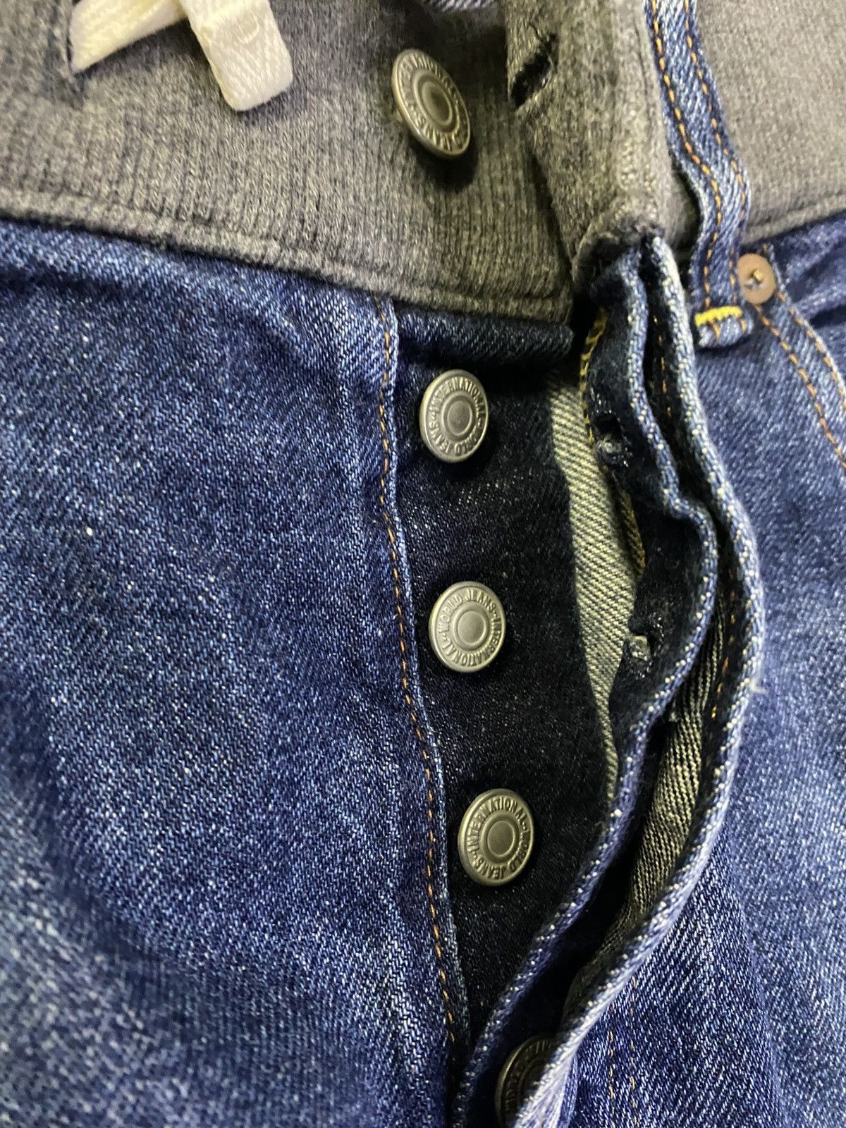 Japanese Brand × KATO × Vintage Rare Kato Jogger Selvedge Jeans Size US 34 / EU 50 - 6 Thumbnail