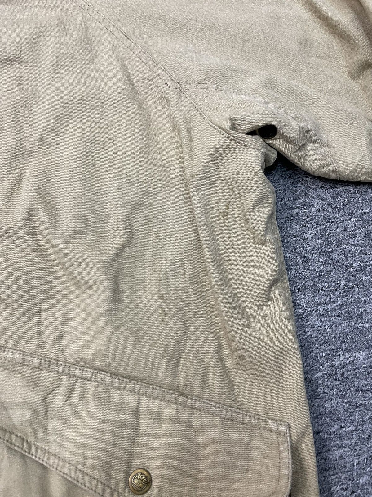 Timberland × Vintage Vintage Timberland Parka Jacket Oversized Size US S / EU 44-46 / 1 - 7 Thumbnail