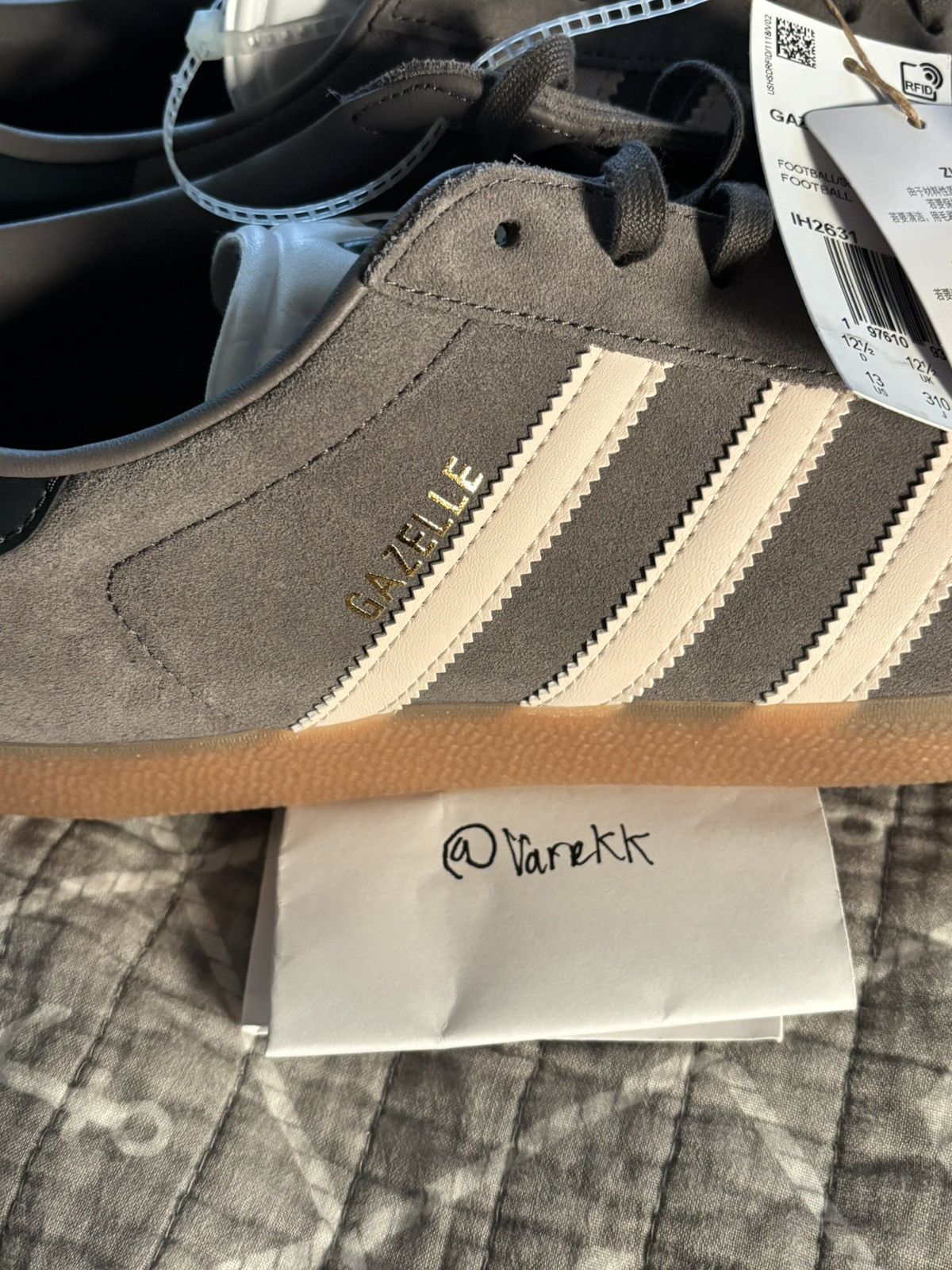 Adidas Gazelle Rekive Size US 13 / EU 46 - 2 Thumbnail