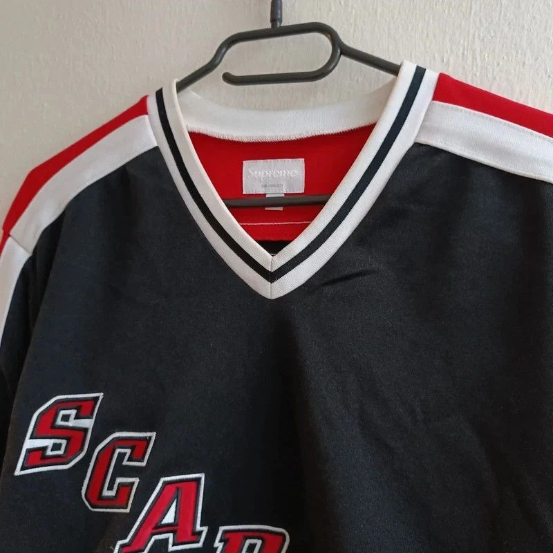 Supreme Supreme Scarface Tony Montana Black Red Hockey Jersey M 2017 Size US M / EU 48-50 / 2 - 4 Thumbnail