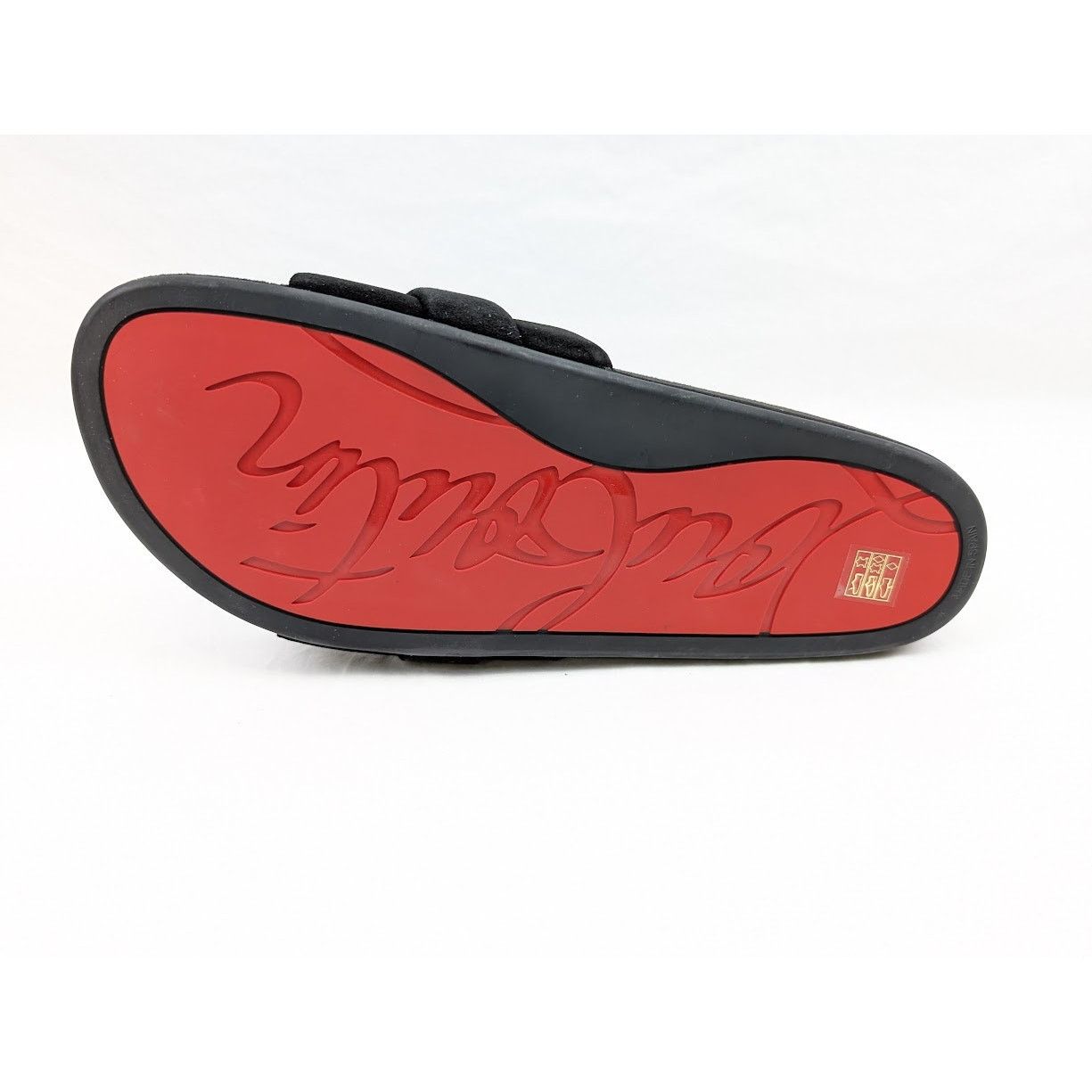 Christian Louboutin o1rshd1 Crosta Varsimule Bizz Flat in Black Size US 11 / EU 44 - 11 Thumbnail