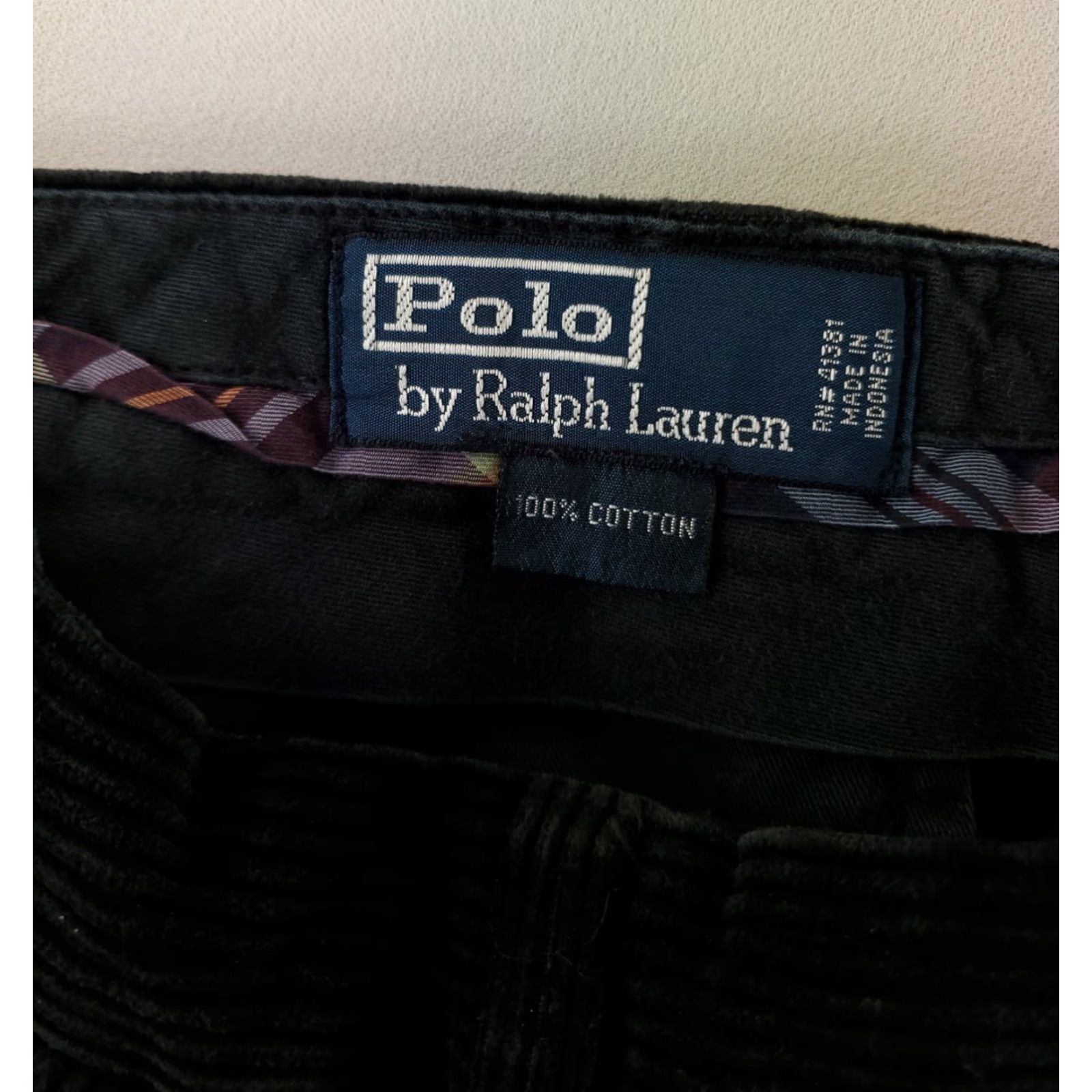 Polo Ralph Lauren Polo Ralph Lauren Corduroy Pants Black Mens 40x32 Inseam 29 Regular Casual Pants Corduroy Men 40 Black Mens Size US L / EU 52-54 / 3 - 2 Thumbnail