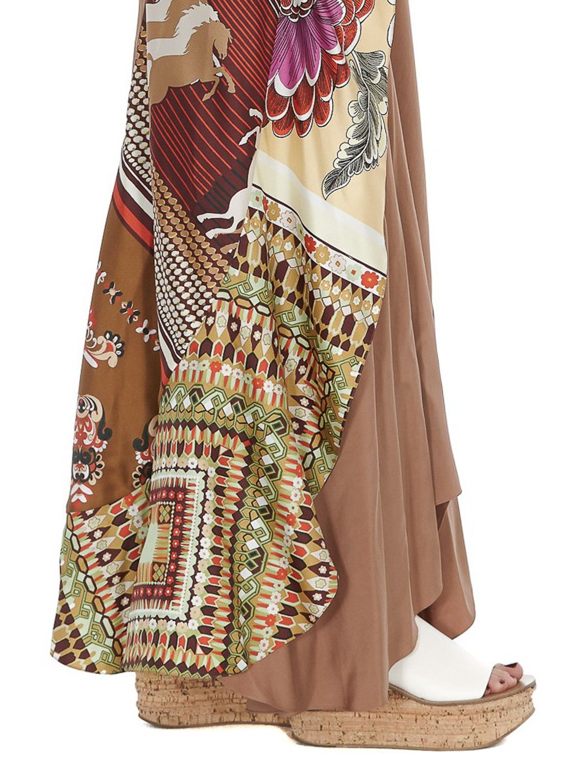 Chloe o1y0825 Maxi Dress in Multicolor Size L / US 10 / IT 46 - 5 Thumbnail