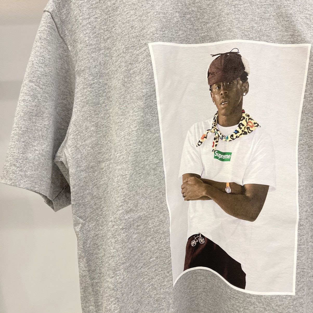 Supreme × Tyler The Creator Supreme Tyler The Creator Tee Grey Size US M / EU 48-50 / 2 - 2 Thumbnail