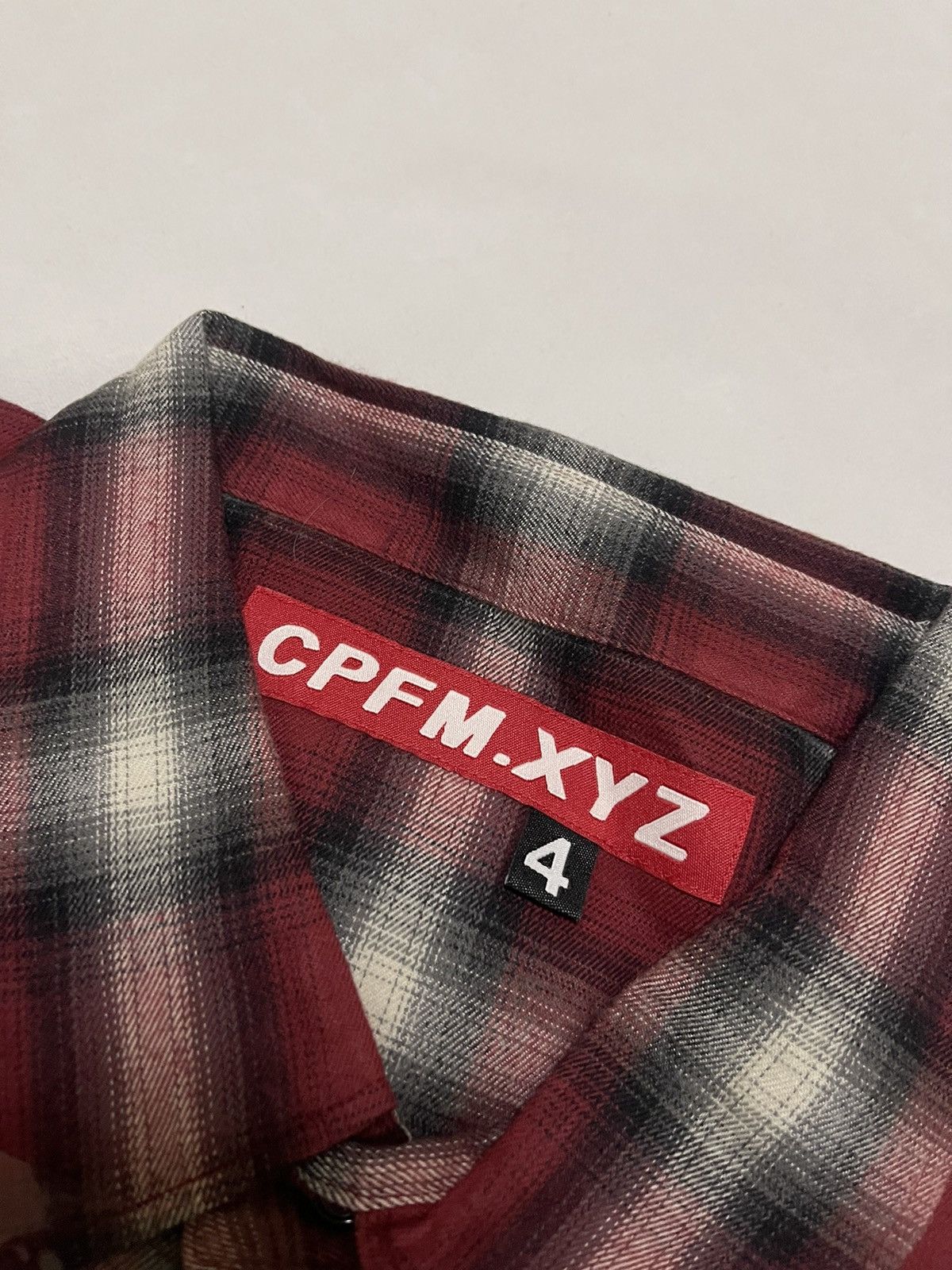 Cactus Plant Flea Market × Human Made cpfm cactus plant flea market double vision check shirt Size US XL / EU 56 / 4 - 3 Thumbnail