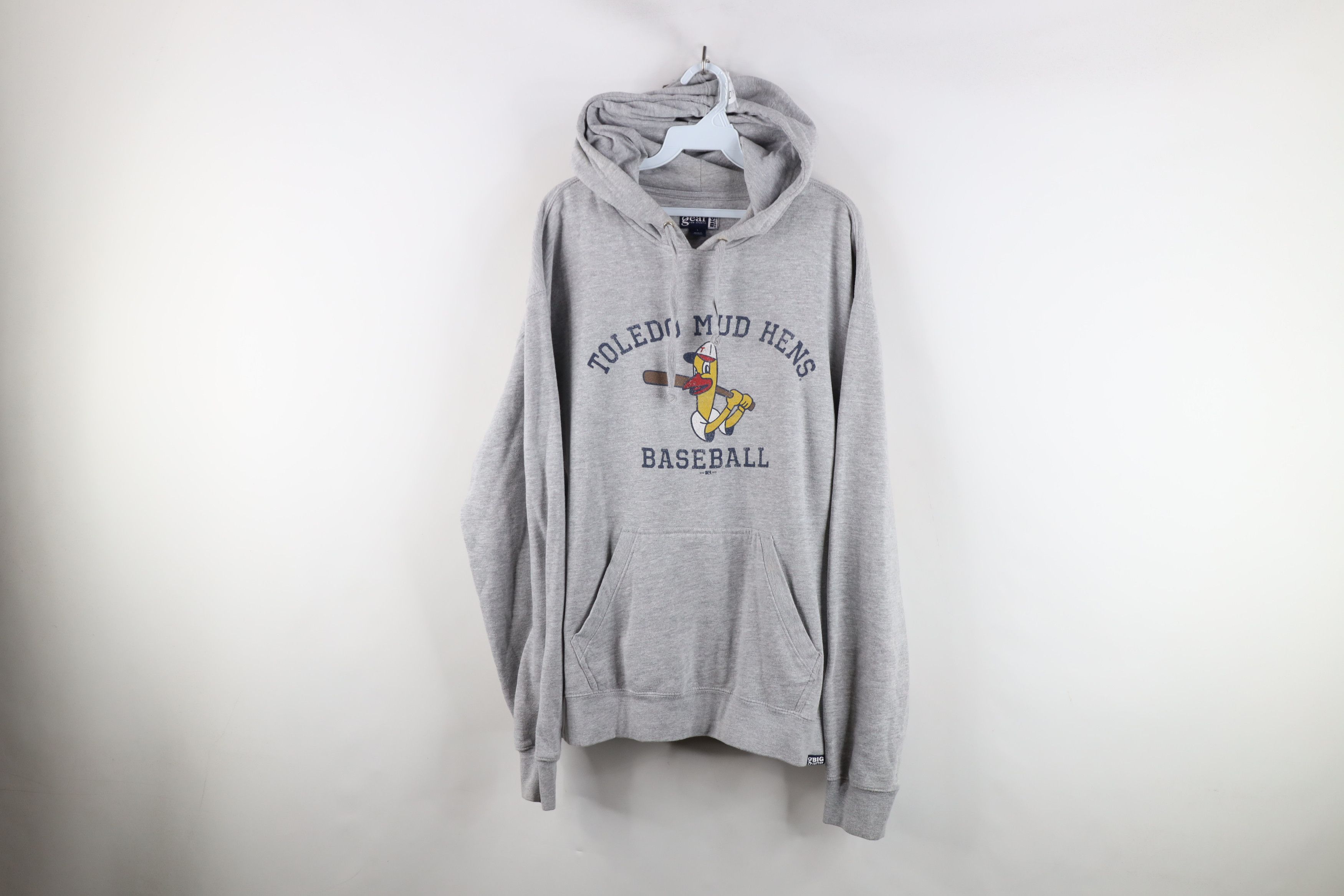 Vintage Vintage Y2K Logo Toledo Mud Hens Baseball Hoodie Sweatshirt Size US L / EU 52-54 / 3 - 1 Thumbnail