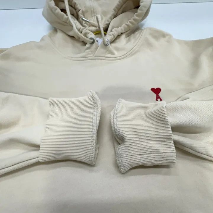 AMI AMIPARIS Love Logo Hooded Sweatshirt -2507 Size US XL / EU 56 / 4 - 7 Thumbnail