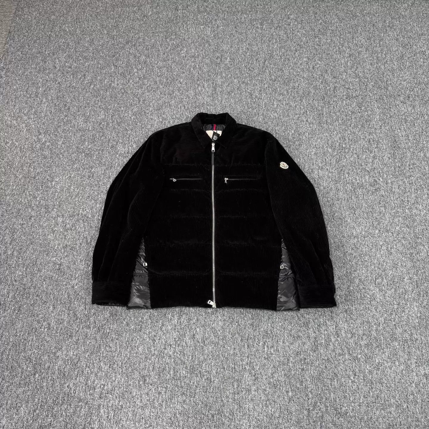 Moncler Black Zip-Front Bomber Jacket Size M Size US M / EU 48-50 / 2 - 1 Thumbnail