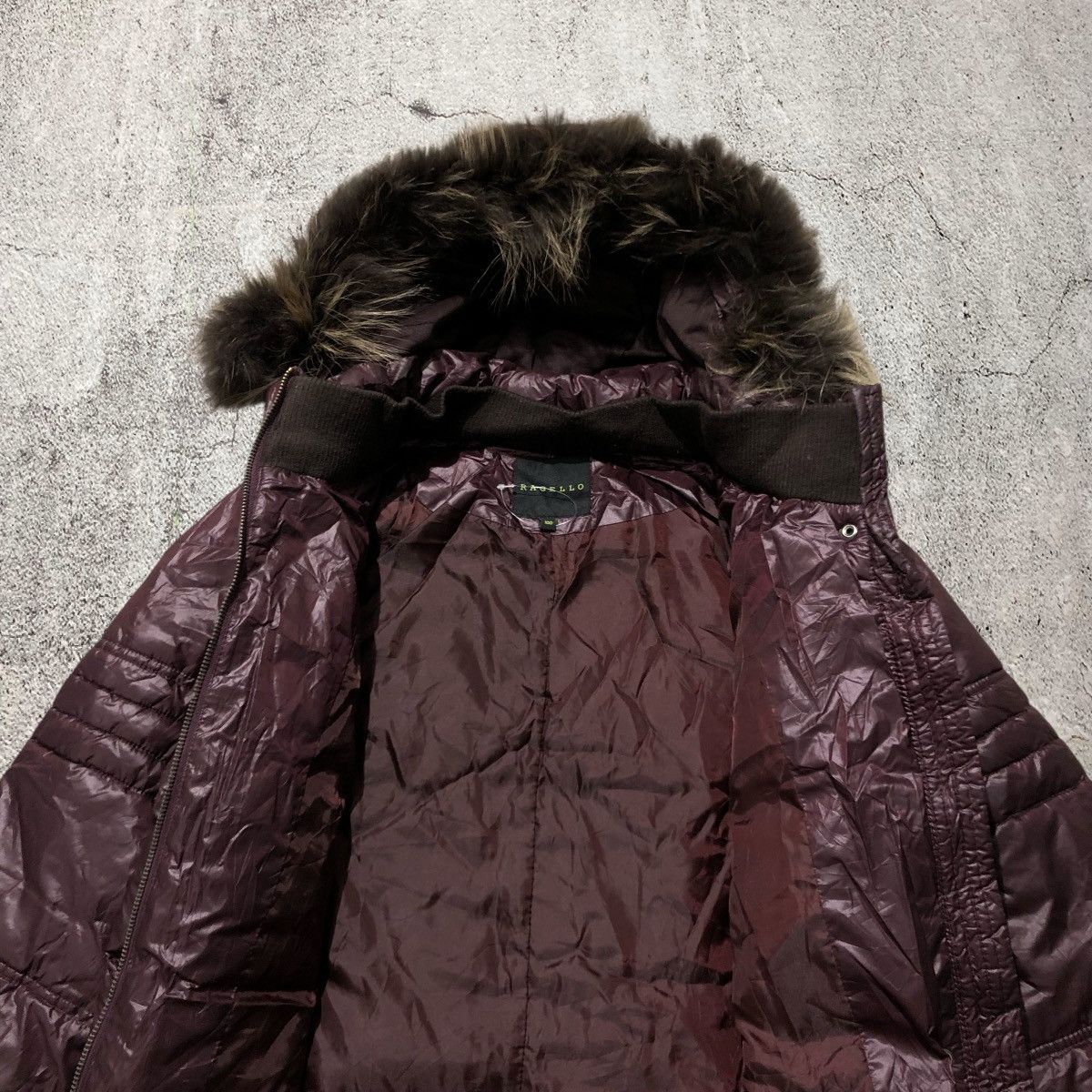 Japanese Brand 2000s Ragello Puffer Down Jacket Fur Ziphoodie Lgb Punk Size US L / EU 52-54 / 3 - 11 Thumbnail