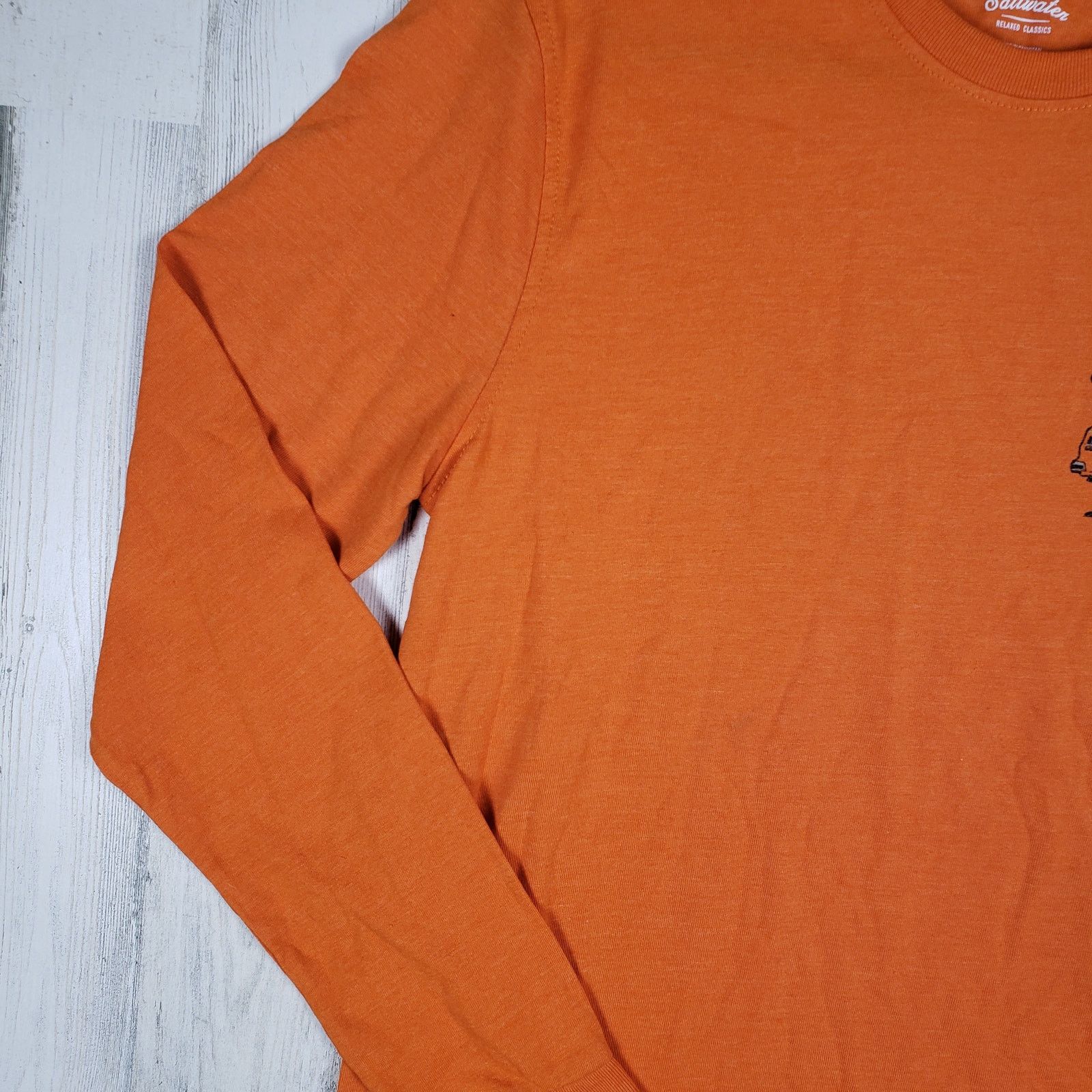 Izod NWT Izod Saltwater Orange Jeep Long Sleeve Tee Size Small Size US S / EU 44-46 / 1 - 3 Thumbnail