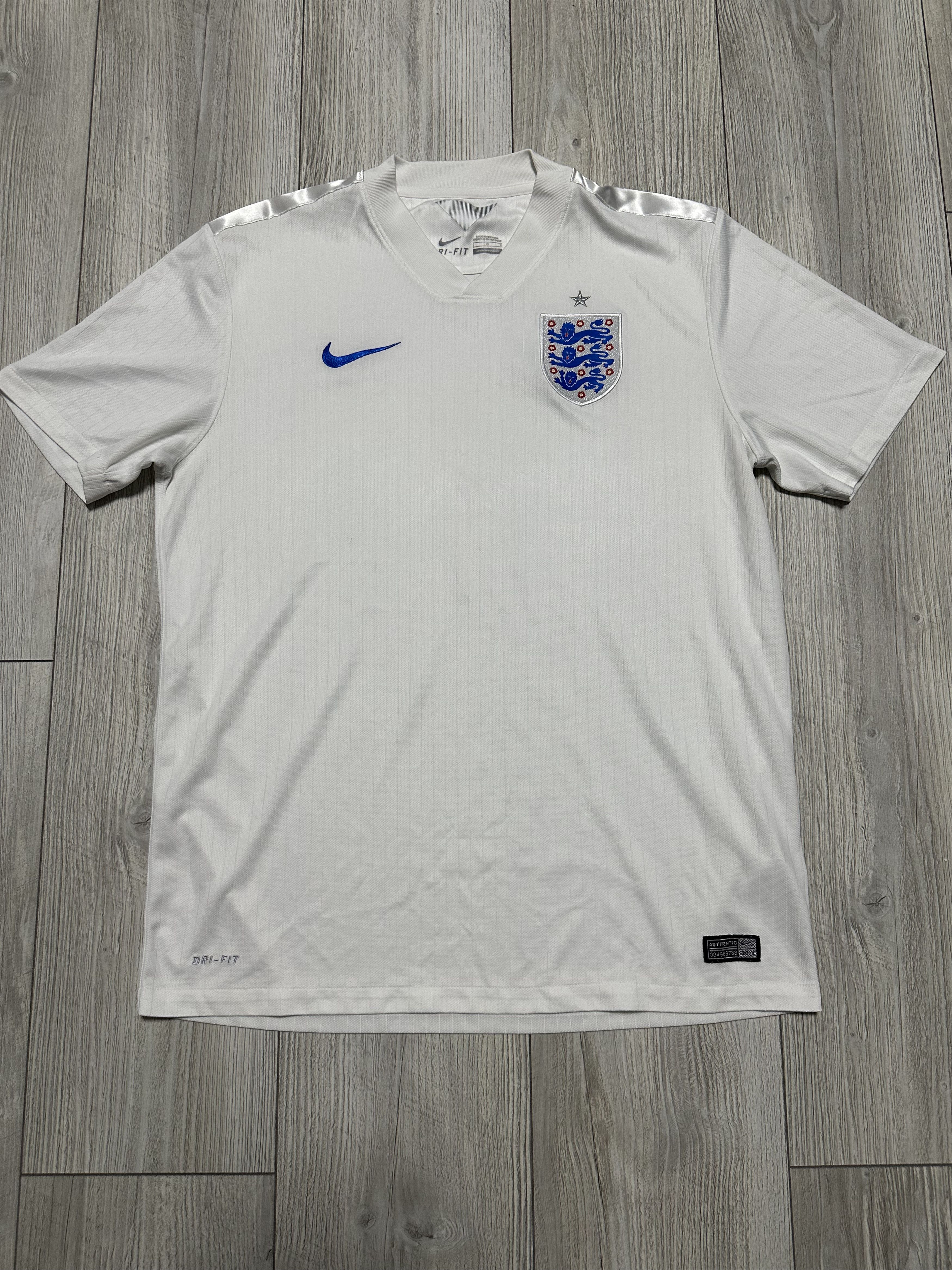 Nike Nike England National Team 2014-2015 Home Football Jersey L Size US L / EU 52-54 / 3 - 1 Thumbnail
