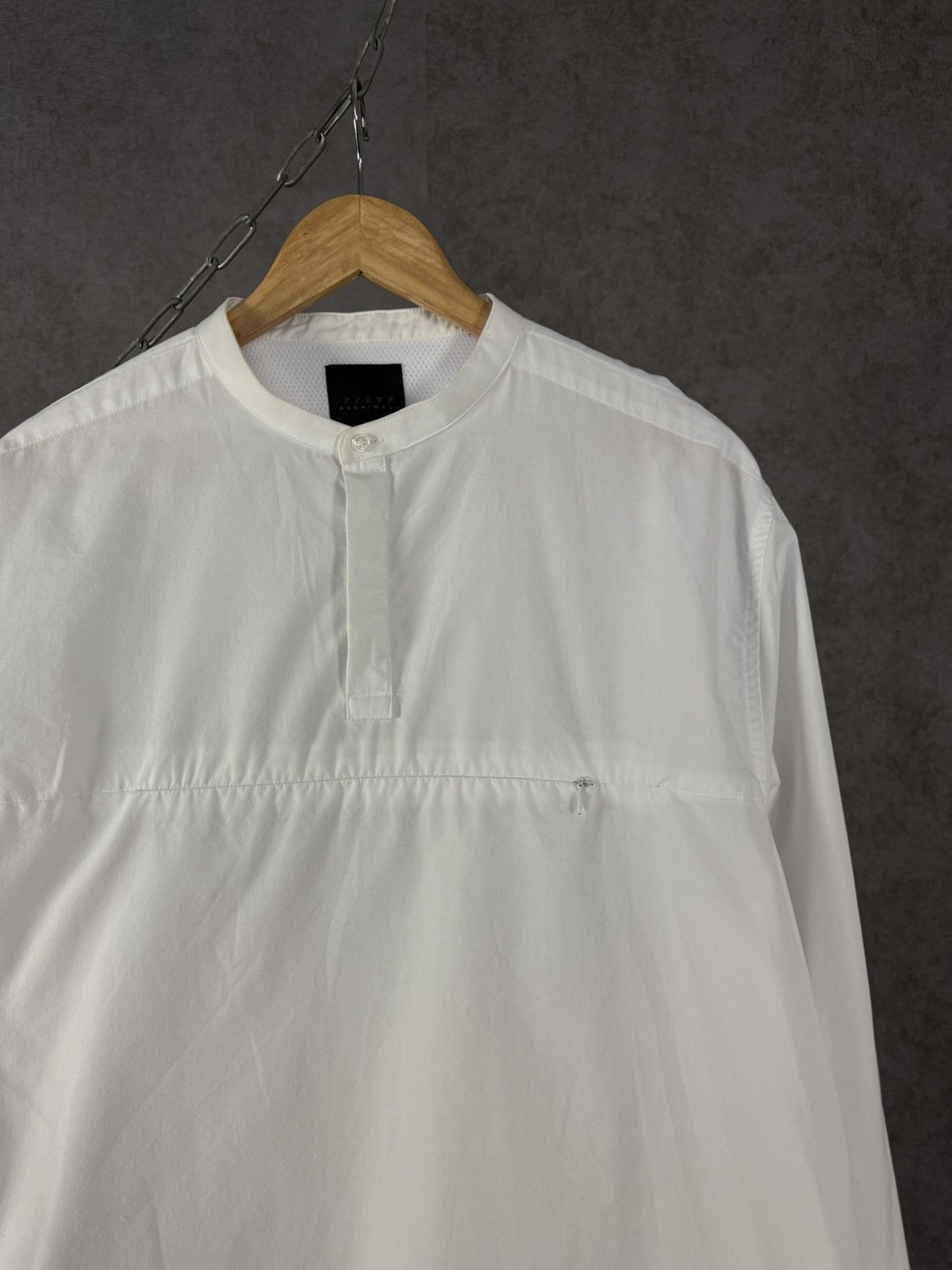 Japanese Brand Anonimasu avant garde designer shirt Size US L / EU 52-54 / 3 - 2 Thumbnail