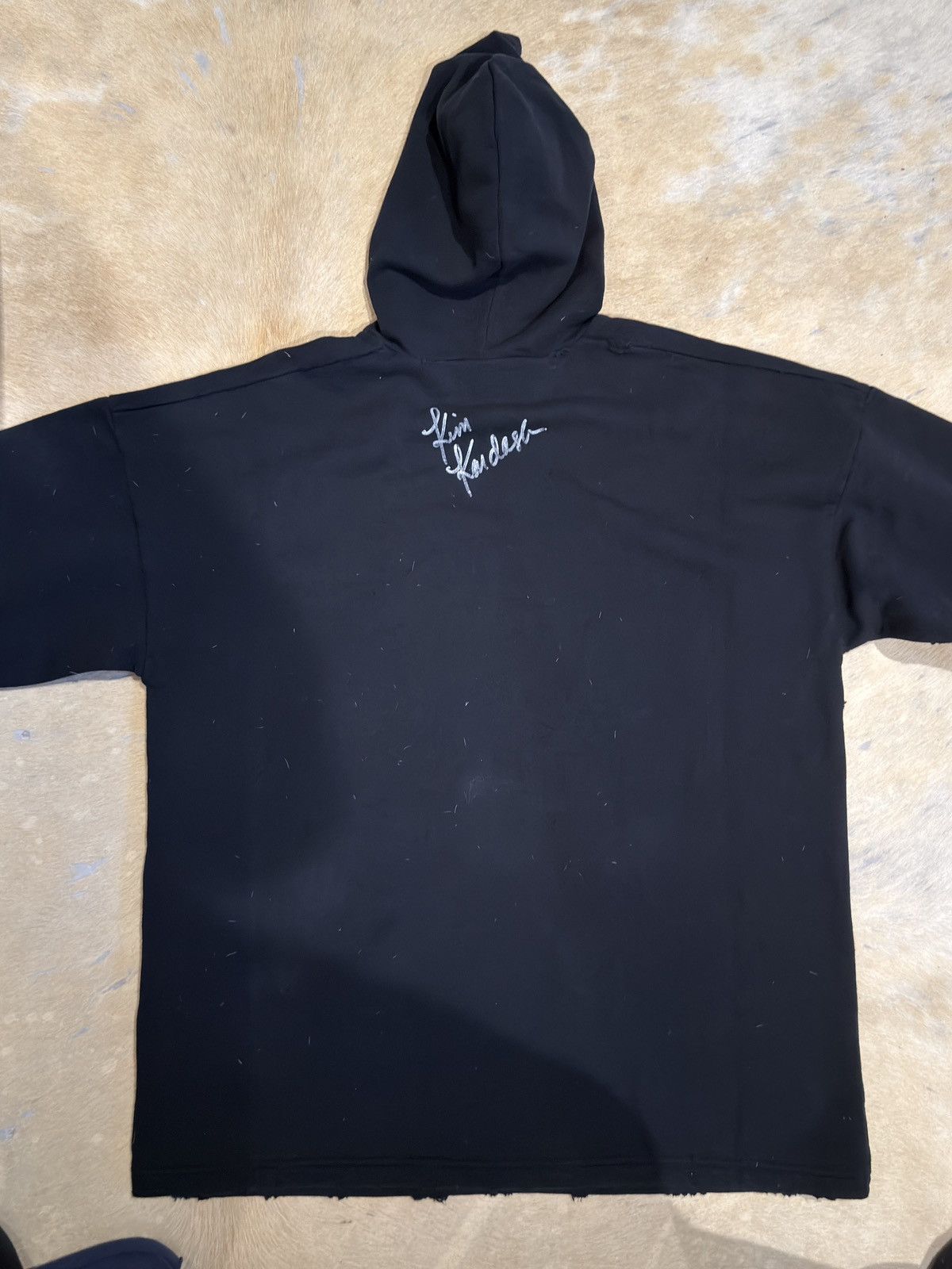 Balenciaga Balenciaga Kim Kardashian Hoodie — Black Size US XS / EU 42 / 0 - 7 Thumbnail