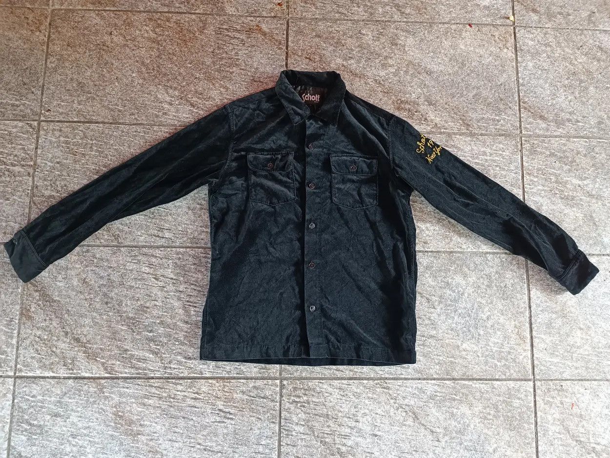 Schott Vintage Button Up Schott Military Sukajan Souvenir Size US S / EU 44-46 / 1 - 3 Thumbnail
