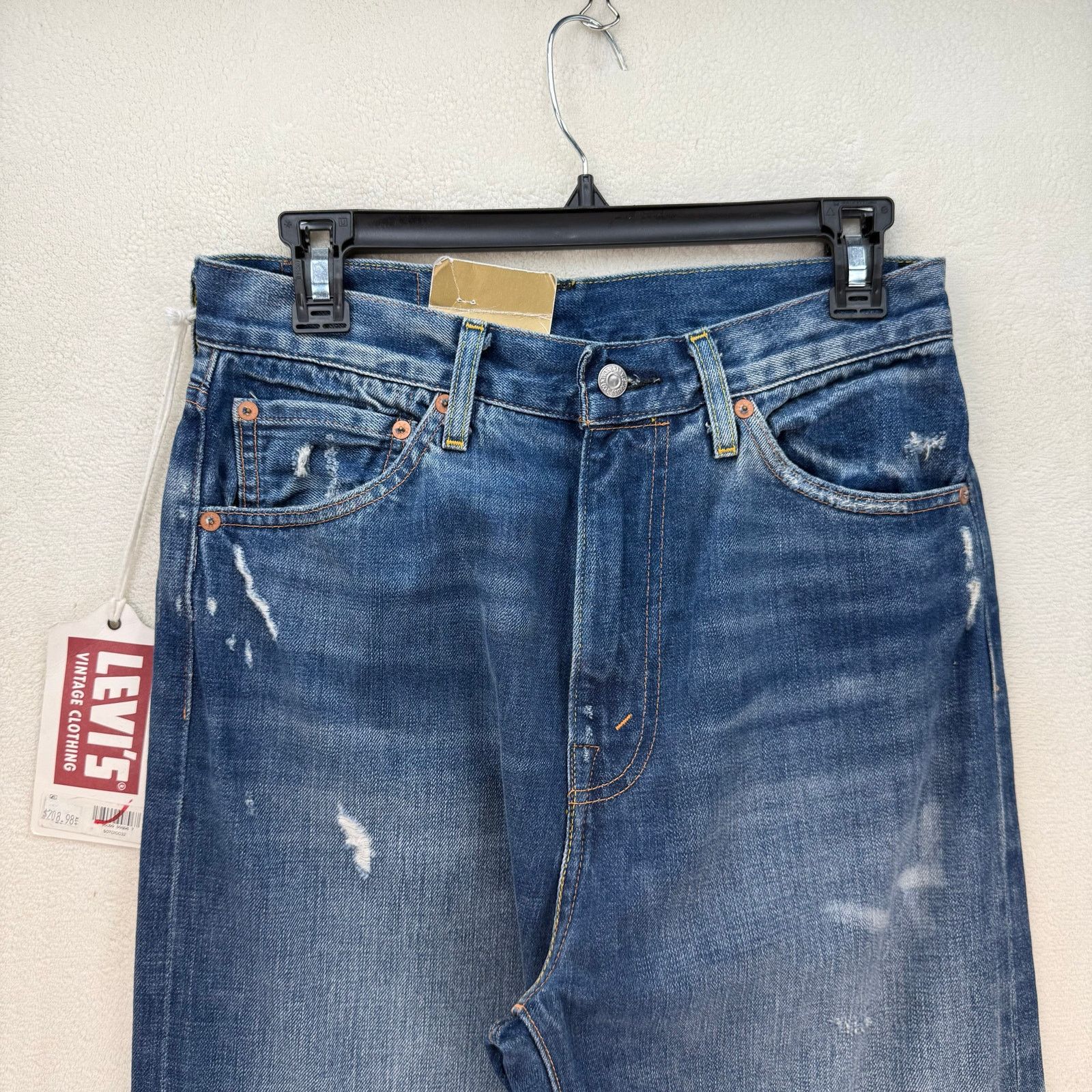 Levi's LEVI'S VINTAGE 1950'S 701 SELVEDGE WOMEN'S 28 # 507010032 Size 28" / US 6 / IT 42 - 2 Thumbnail