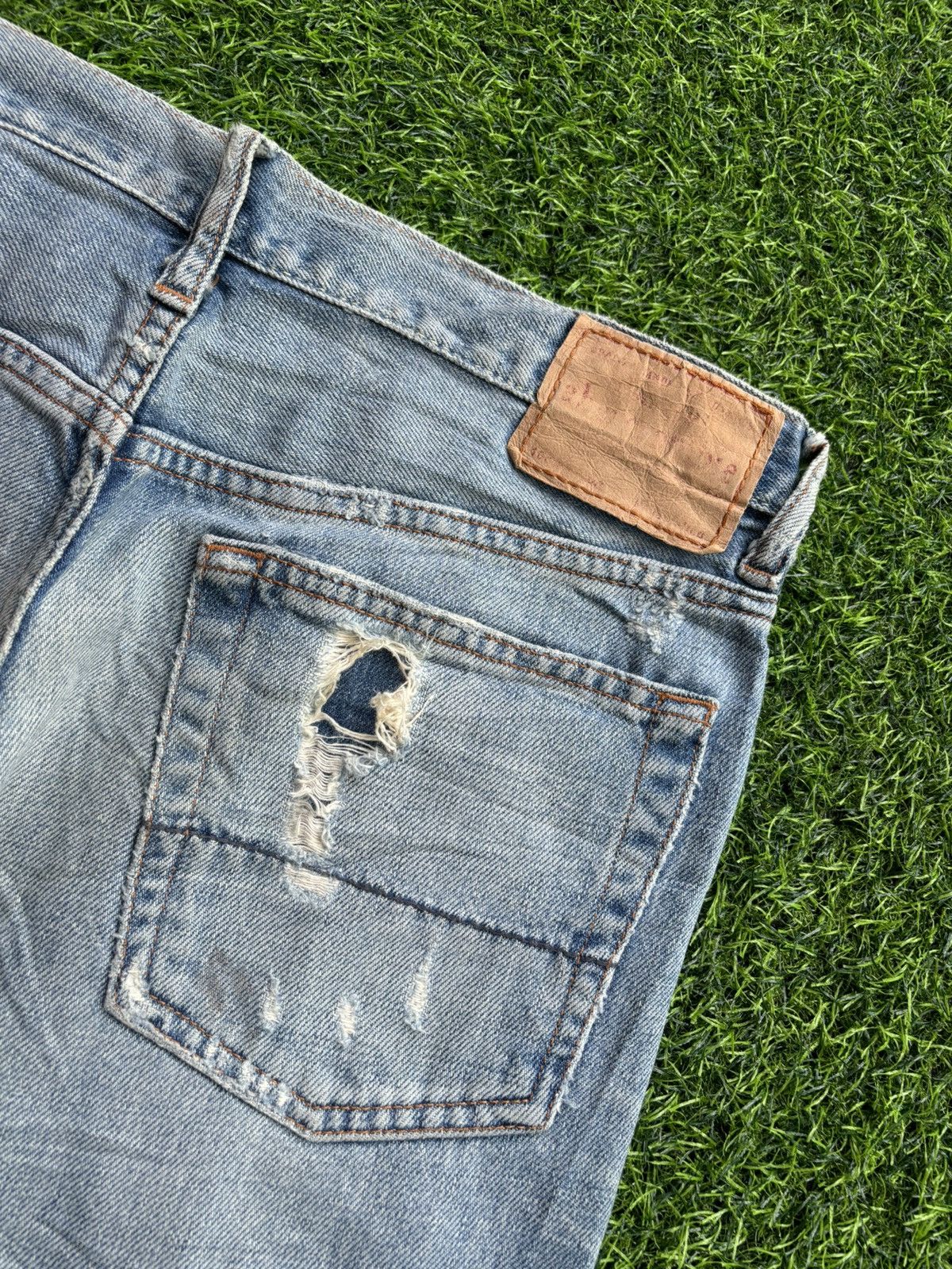 Hysteric Glamour Bootcut Abercrombie Distressed Denim Ifsixwasnine Style Size US 31 - 5 Thumbnail