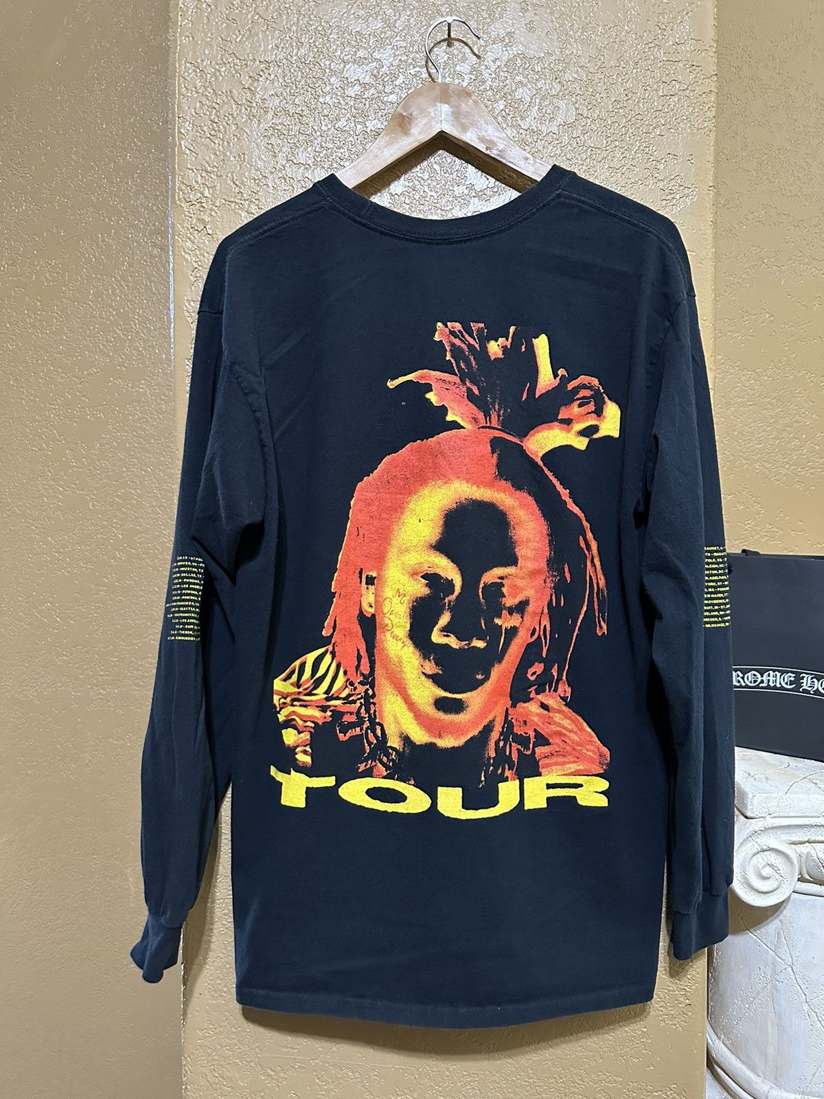 Trippie Redd 📌 RARE Trippie Redd Life’s A Trip Tour Longsleeve Tee Size US L / EU 52-54 / 3 - 1 Thumbnail