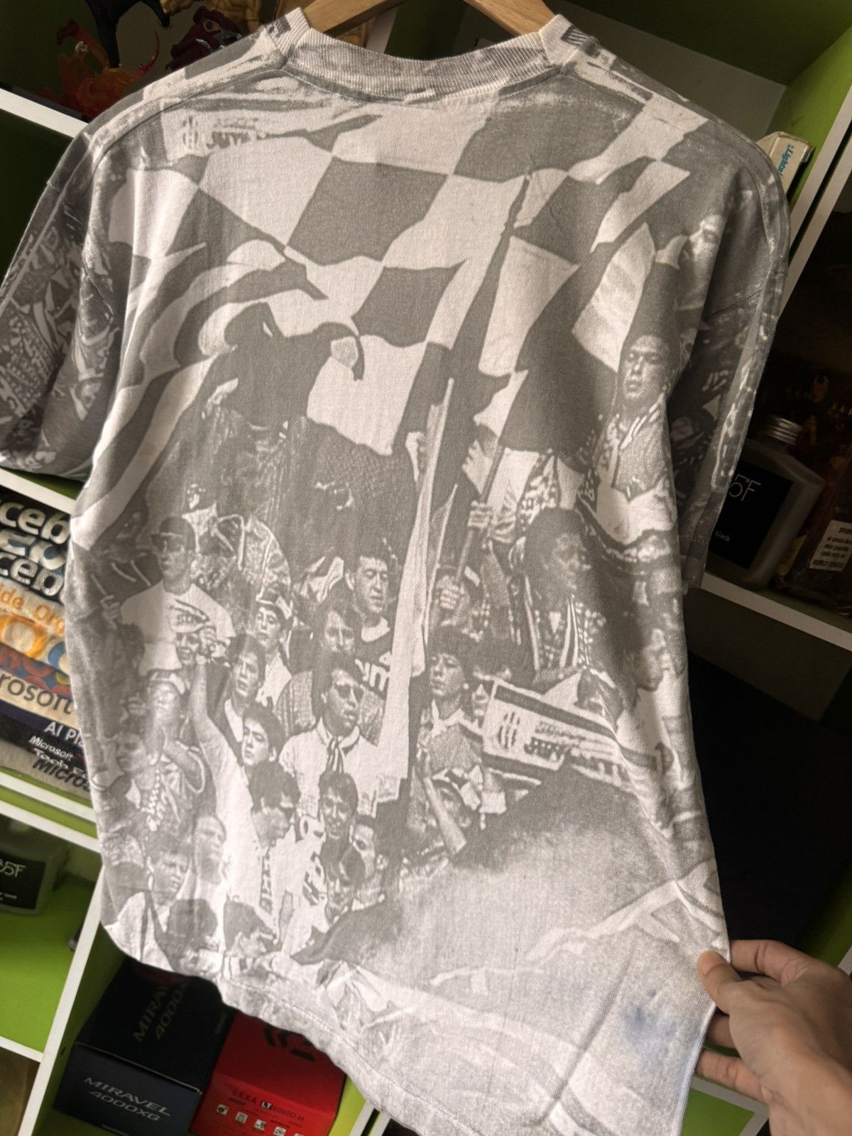 Vintage VINTAGE 90s JUVENTUS CHAMPION DE ITALIA FULLPRINT Size US L / EU 52-54 / 3 - 10 Thumbnail