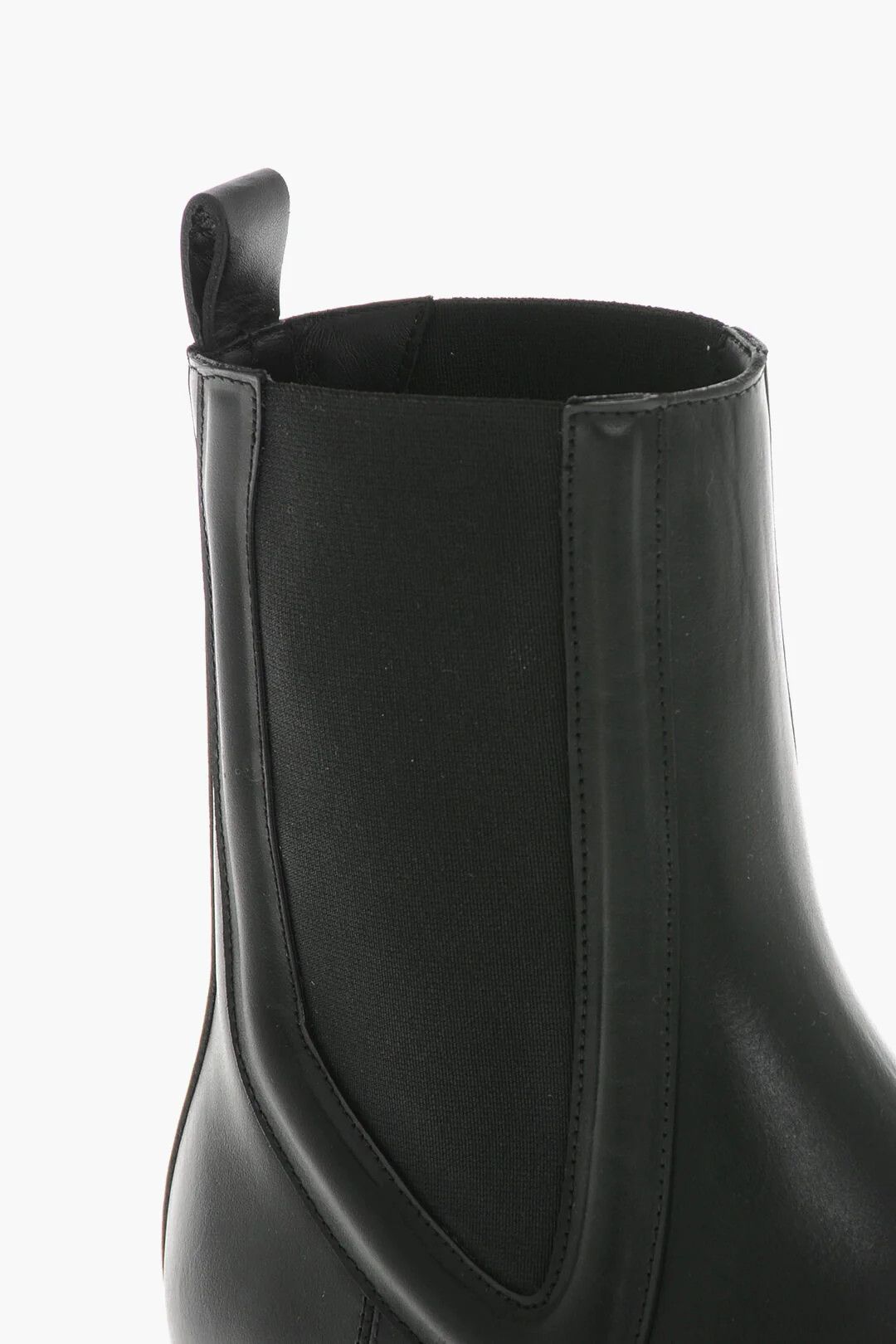 Off-White og1mm0426 Chelsea Leather Boots in Black Size US 10 / IT 40 - 4 Thumbnail