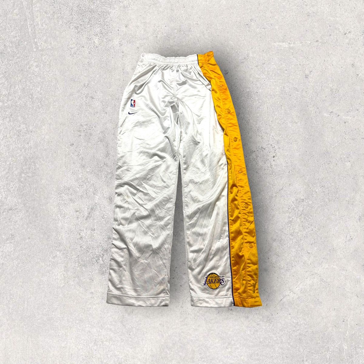 NBA × Nike × Vintage Vintage Los Angeles Lakers pants Size US 34 / EU 50 - 1 Thumbnail