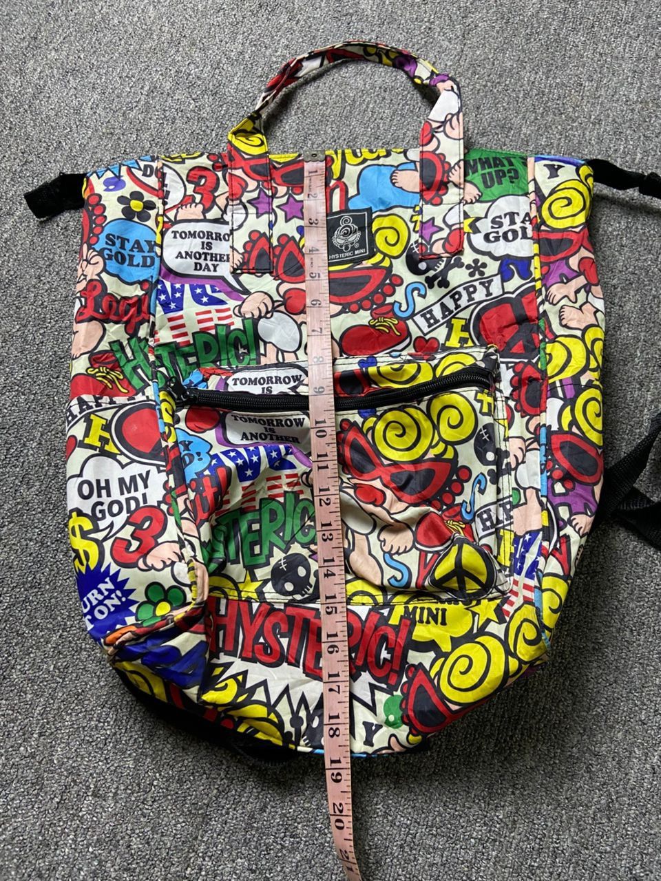 Hysteric Glamour Hysteric Glamour Multicolor 2-Way Backpack & Handbag (181) Size ONE SIZE - 6 Thumbnail