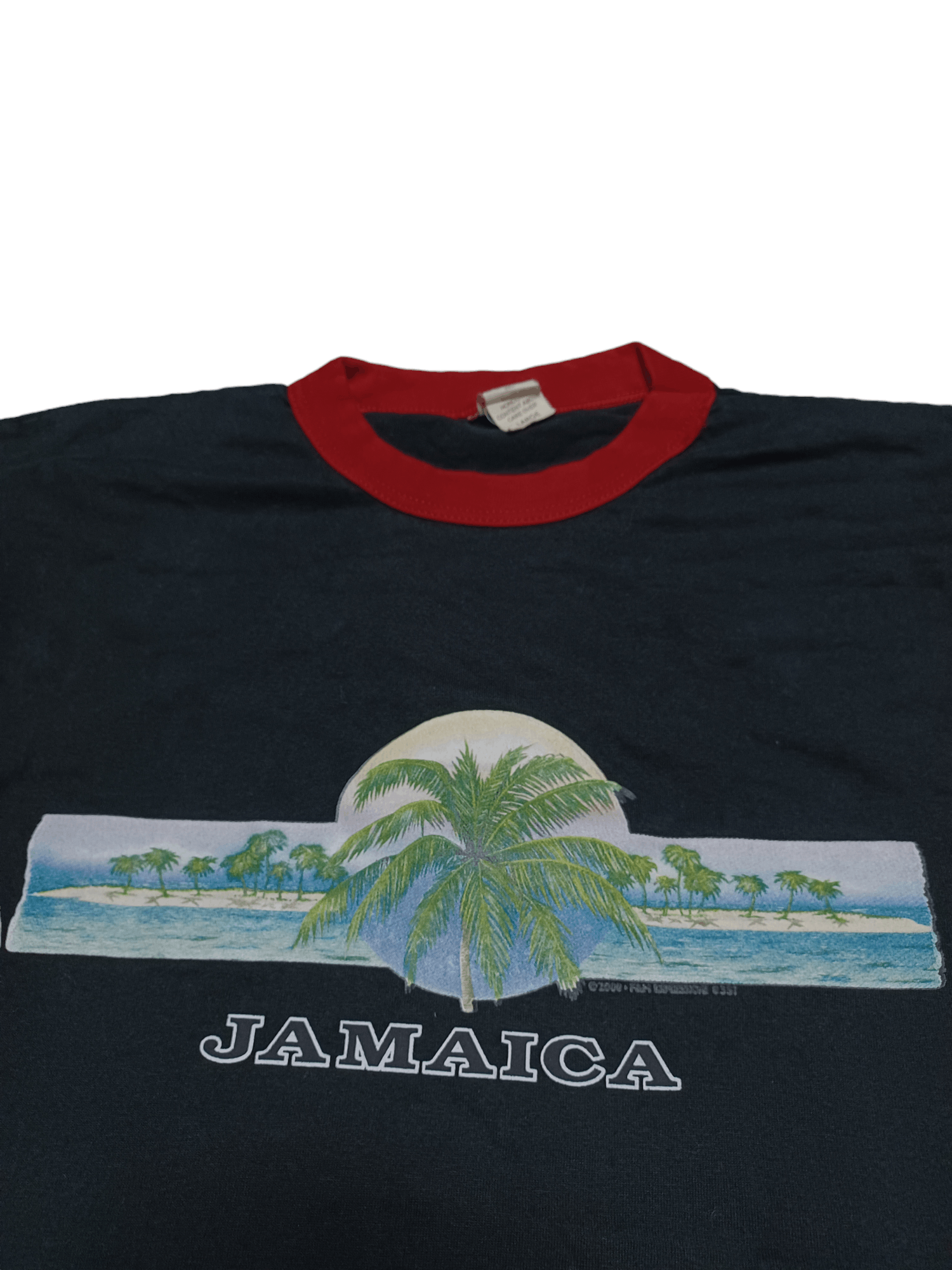 Bob Marley 2000 VINTAGE JAMAICA BIGLOGO PRINT MADE IN HONDURAS Size US L / EU 52-54 / 3 - 2 Thumbnail