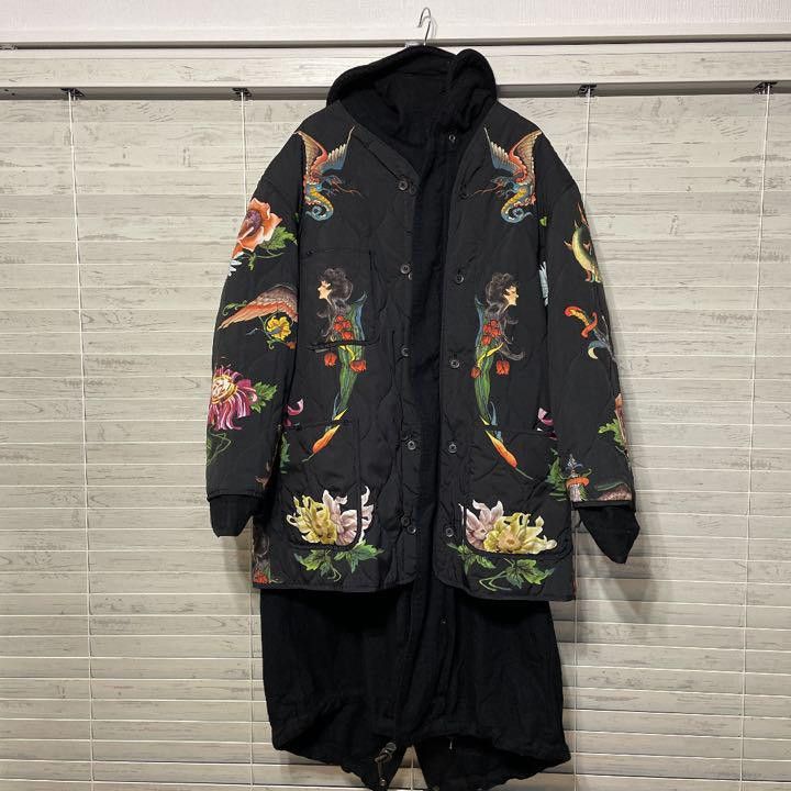 Yohji Yamamoto Yohji Yamamoto POUR HOMME 03aw Tattoo Coat Size US L / EU 52-54 / 3 - 3 Thumbnail