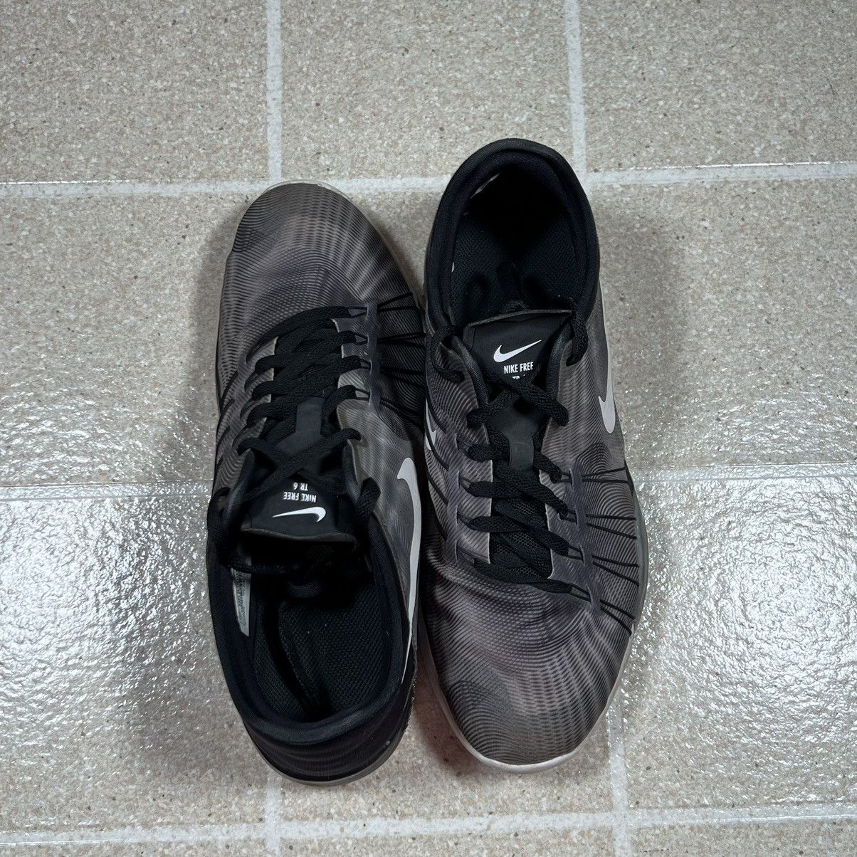 Nike Nike Free TR6 Womens Black Gray Athletic Running Shoes Size US 7.5 / EU 40-41 - 5 Thumbnail
