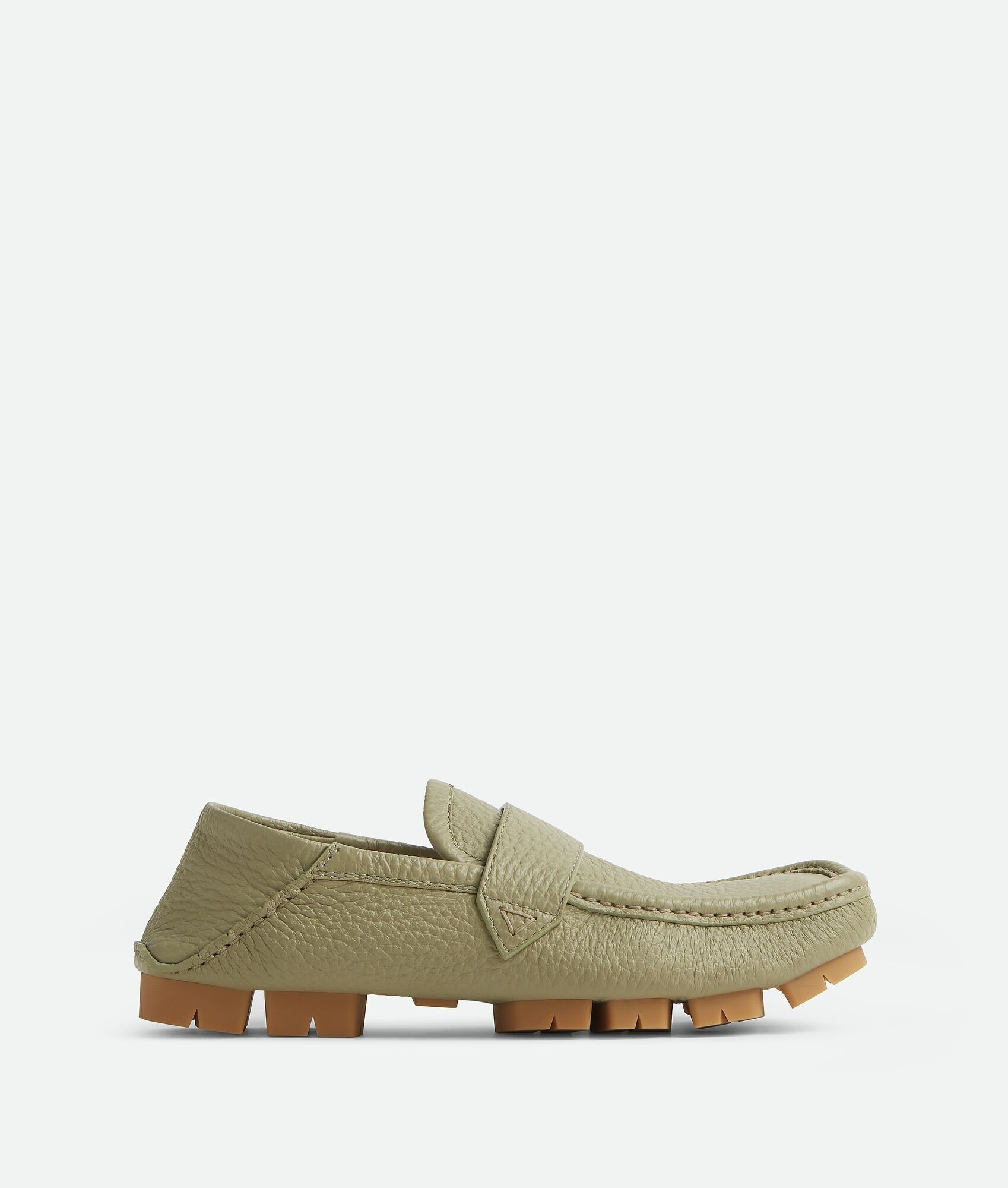 Bottega Veneta o1w1db10525 Shore Loafers in Travertine Size US 7 / EU 40 - 1 Thumbnail