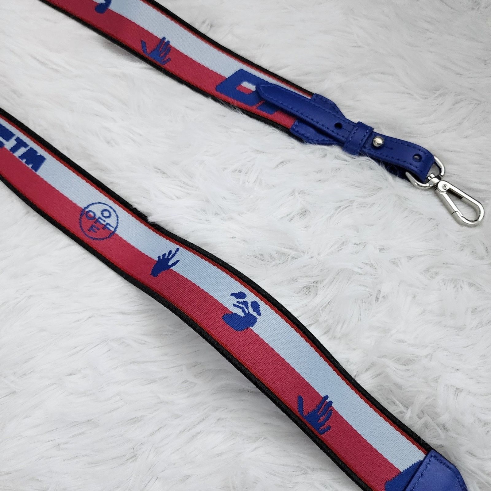 Off-White Off-White Classic Logo Shoulder Strap for Bags in Blue Size ONE SIZE - 3 Thumbnail