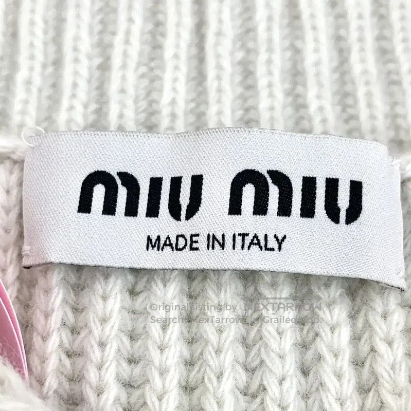 Miu Miu Miu Miu Light Brown Wool Pullover Sweater . Size XXS / US 00 / IT 34 - 6 Thumbnail