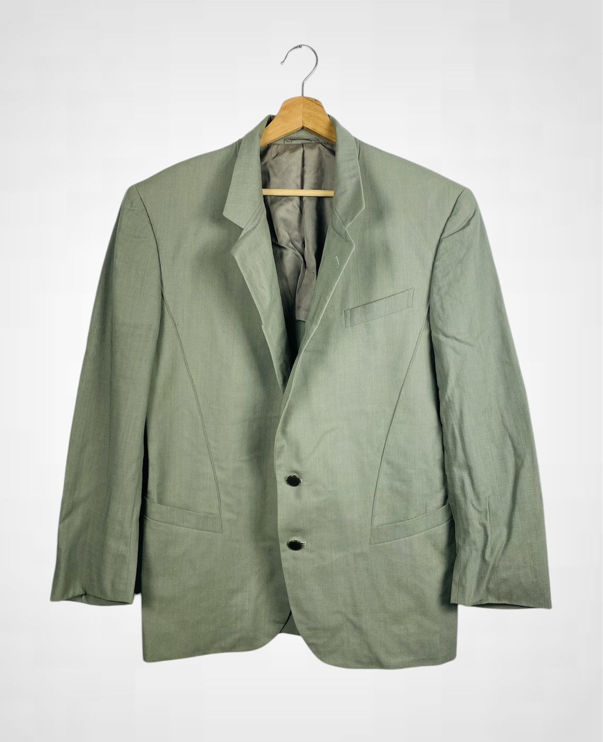Mugler Vintage Thierry Mugler Paris Blazer Tuxedo Suit Jacket Size US L / EU 52-54 / 3 - 1 Thumbnail