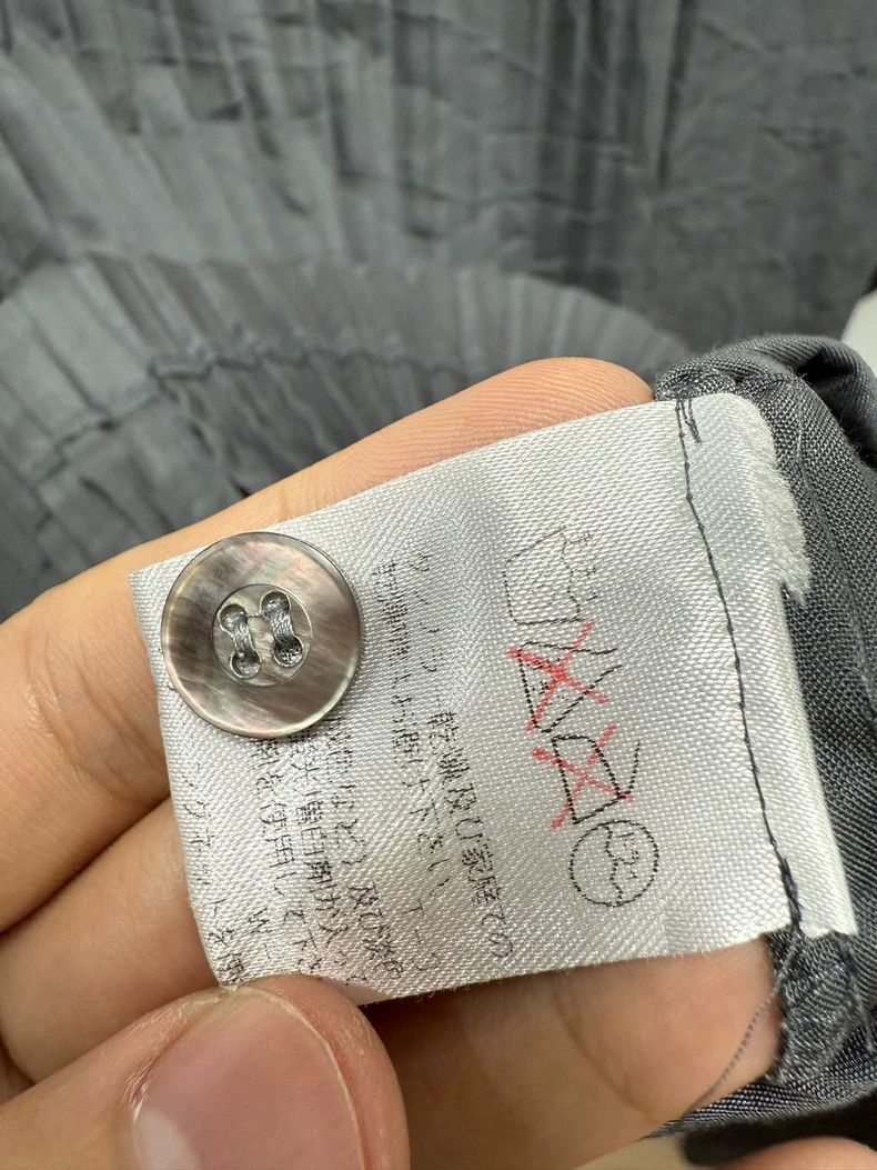 Issey Miyake Issey Miyake Grey striped pleated cardigan Size M / US 6-8 / IT 42-44 - 7 Thumbnail
