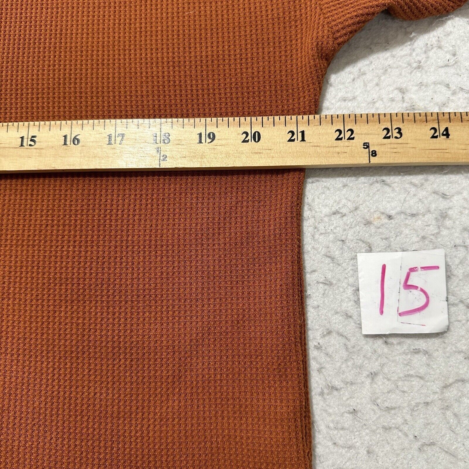 Other LuLaRoe Medium Burnt Orange Cowlneck Waffle Knit Sweater Size M / US 6-8 / IT 42-44 - 9 Thumbnail