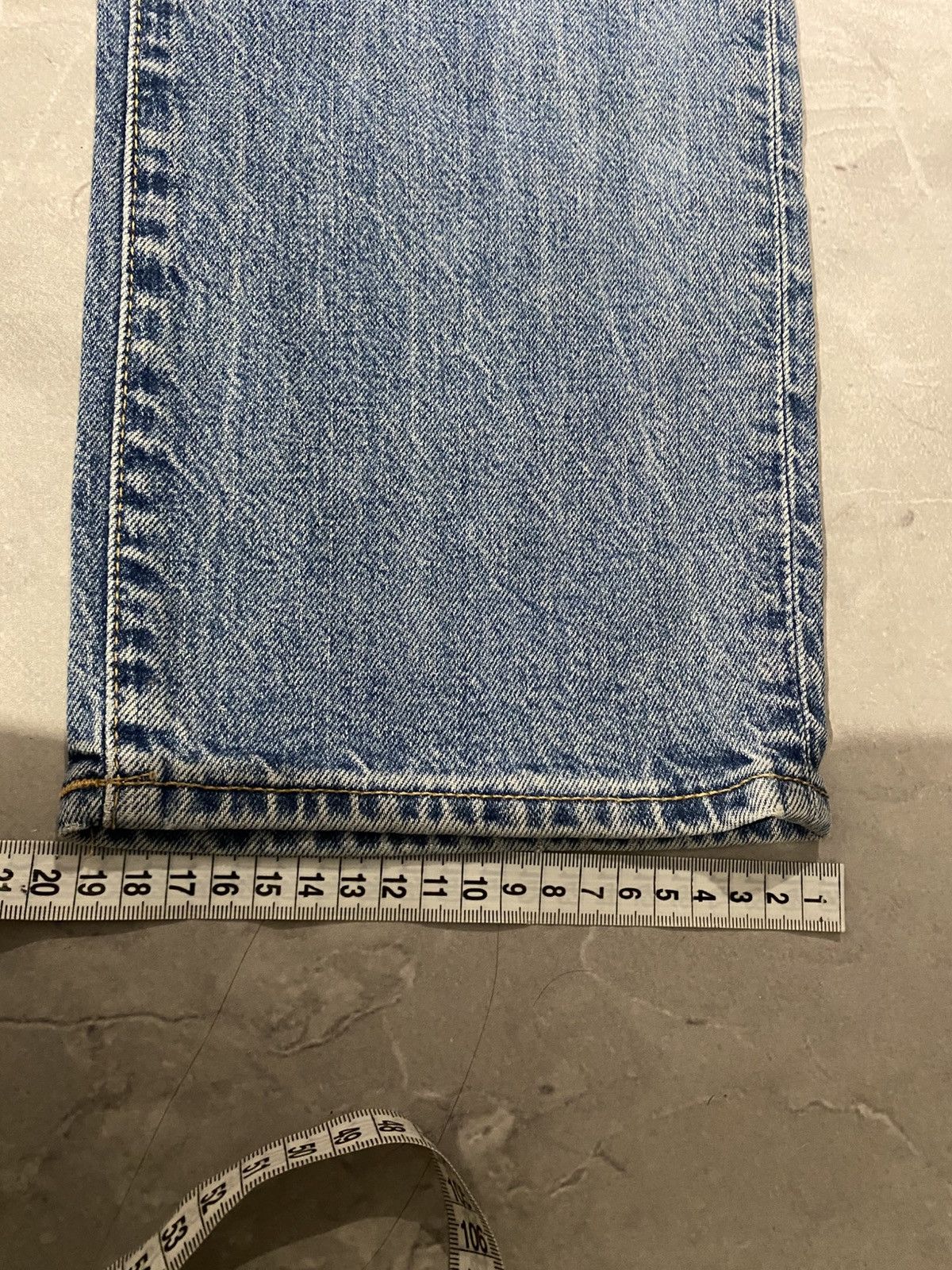 Vintage Crazy Washed Lightblue Rare Avan Destroyed Wide Leg / Y2K Size US 33 - 12 Thumbnail
