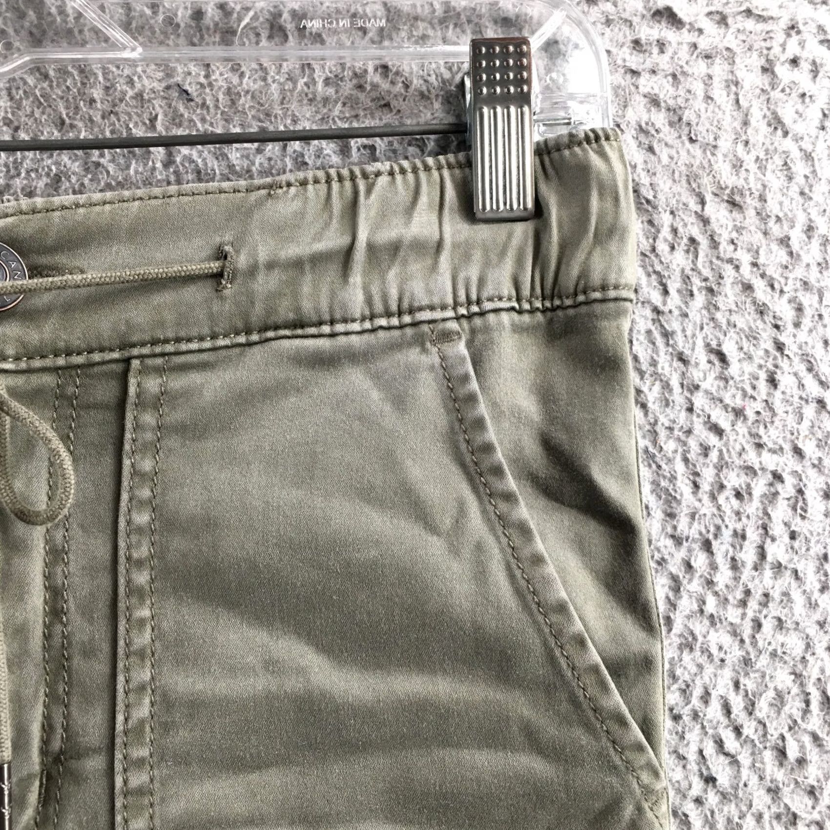 American Eagle Outfitters American Eagle Outfitters Utility Jogger Pants Womens 4R Gray Mid Rise Slim Jegging Style Size 27" / US 4 / IT 40 - 4 Thumbnail