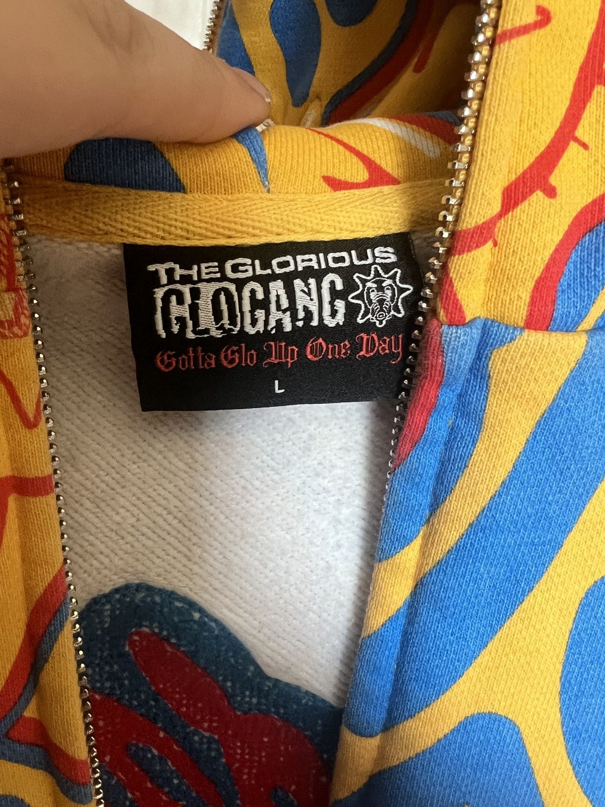 Glo Gang Glo Man Full Zip Hoodie Size US L / EU 52-54 / 3 - 5 Thumbnail