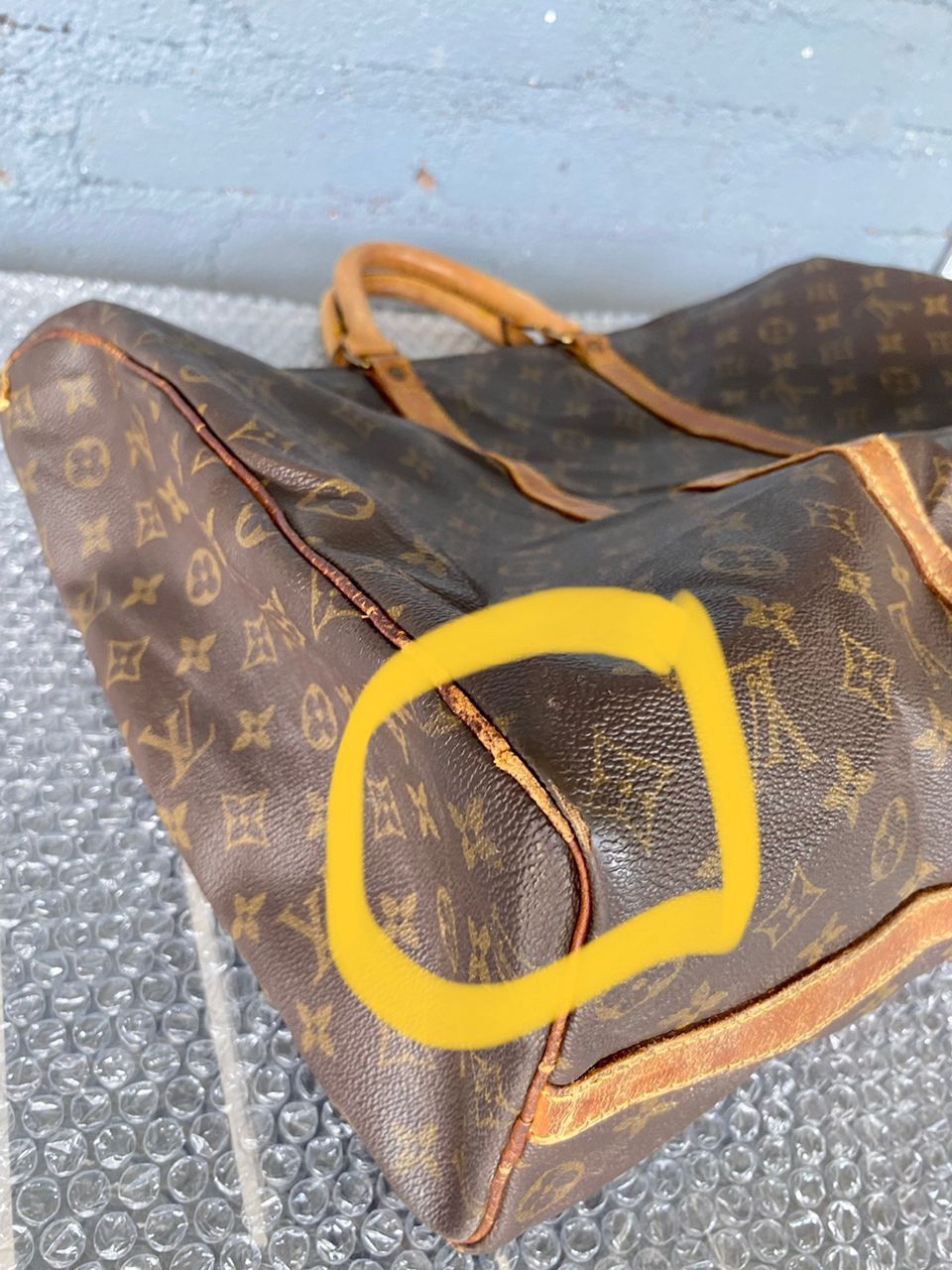 Louis Vuitton Authentic Vintage Louis Vuitton Keepall 45 Travel Size ONE SIZE - 15 Thumbnail